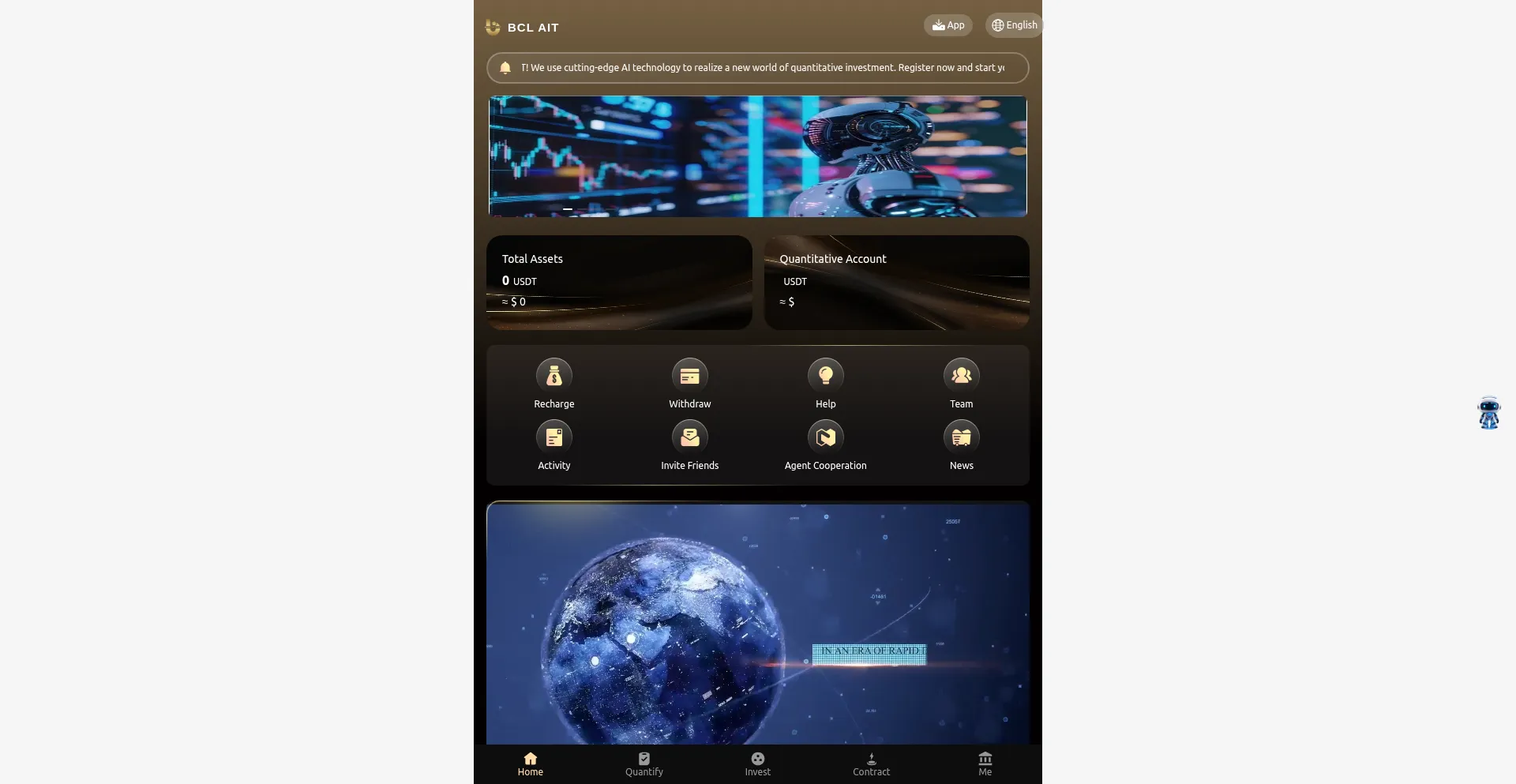 Website screenshot of Bclait.cc
