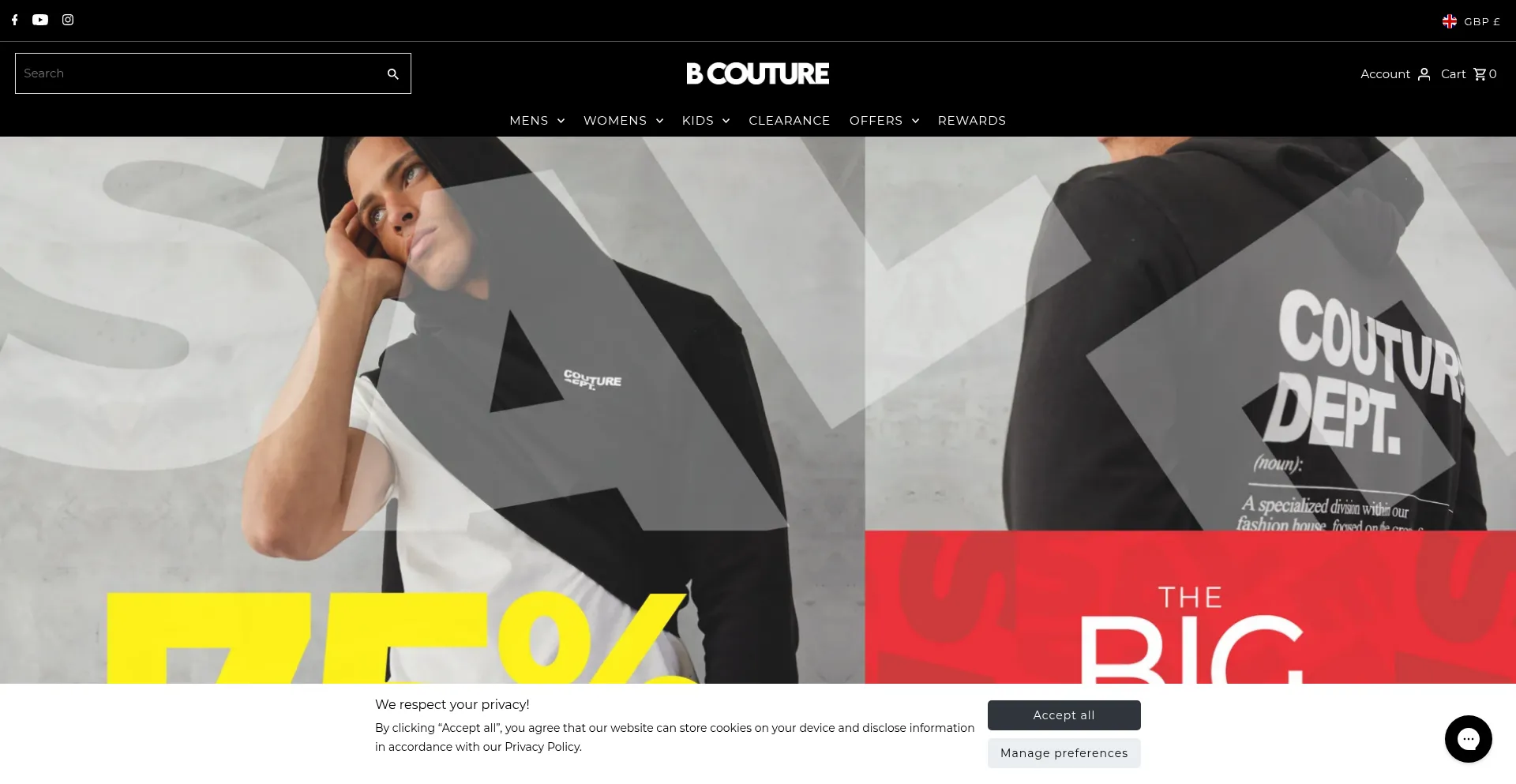 Bcouturelondon.com Screenshot