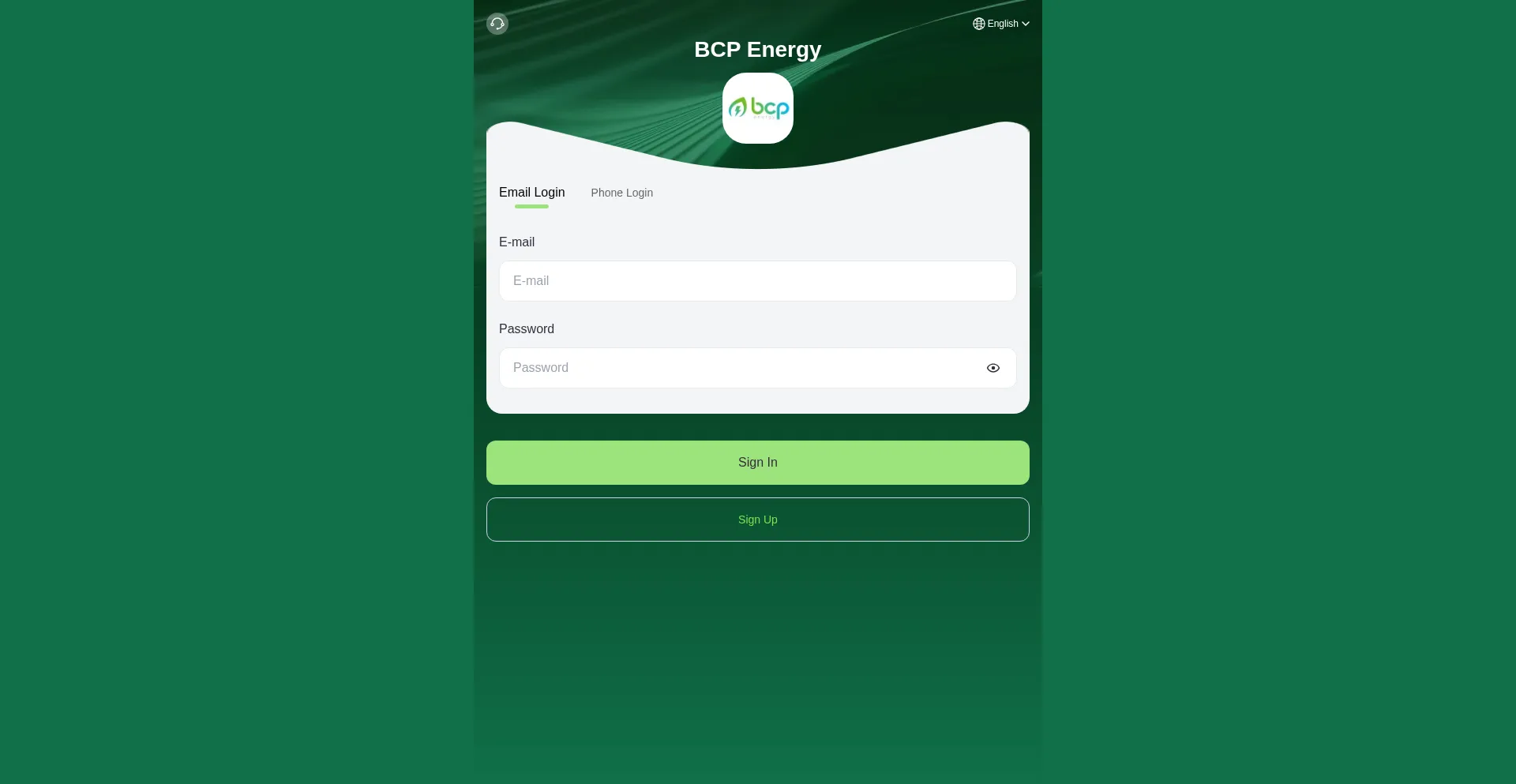 Bcpenerg.com Screenshot
