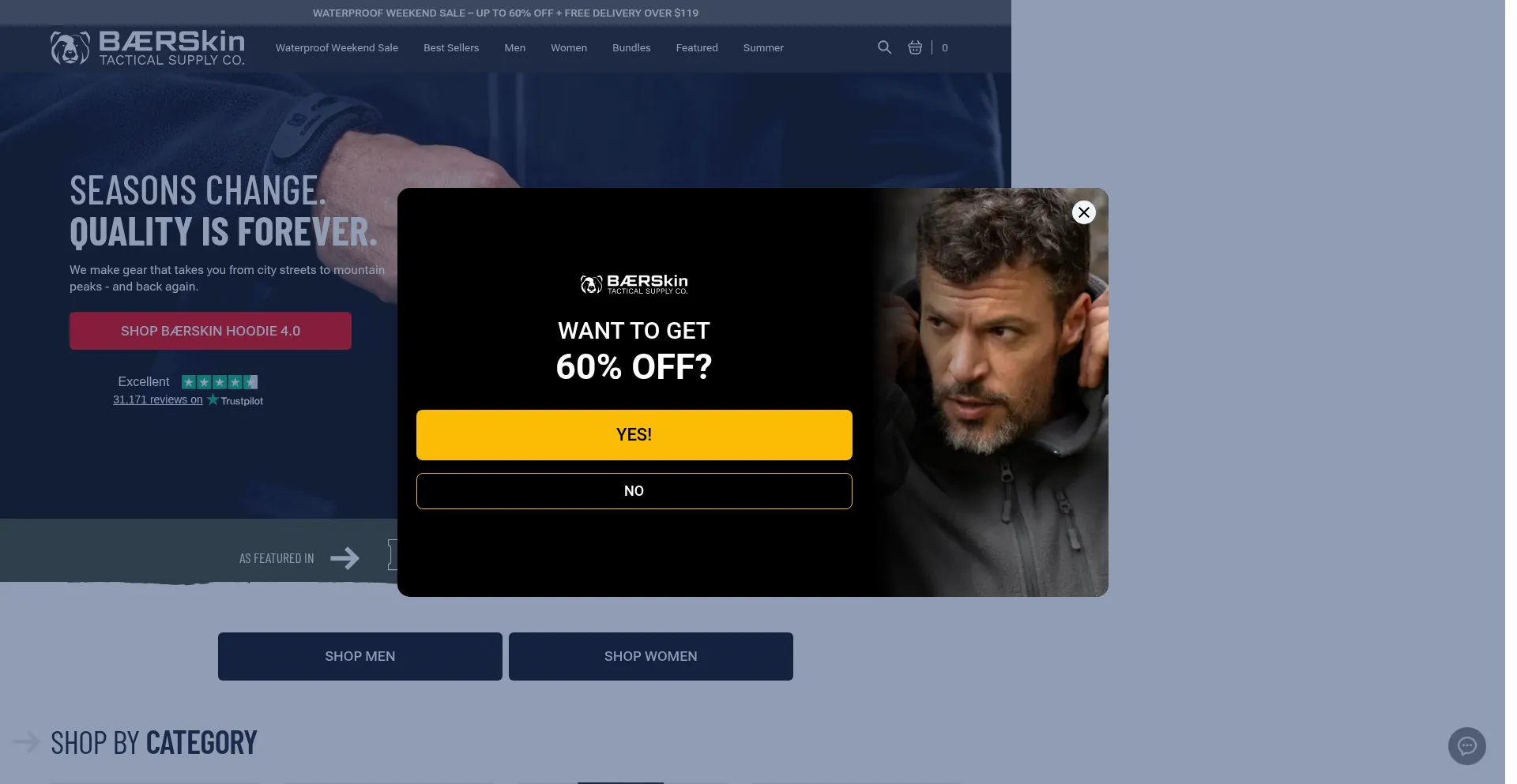 Bearskintactical.com Screenshot