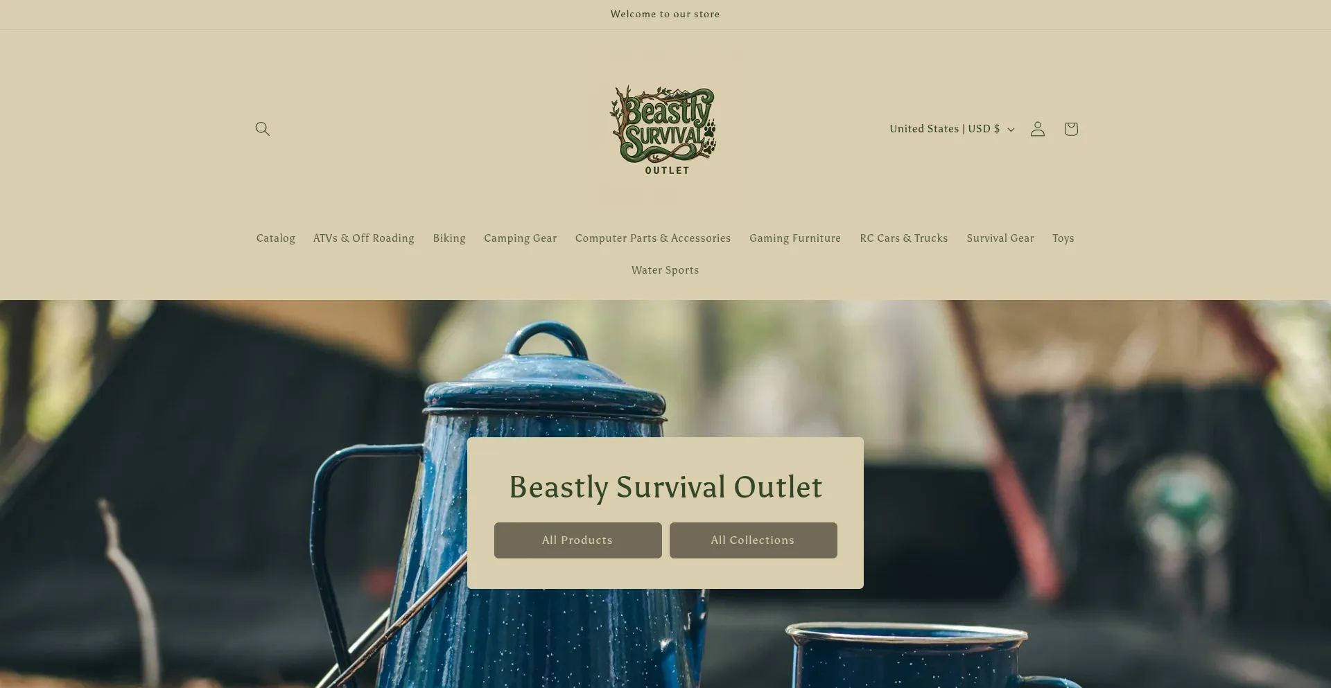 Beastlysurvivaloutlet.com