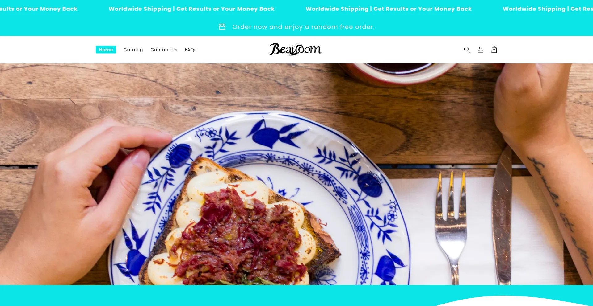 Beauoom.com Screenshot