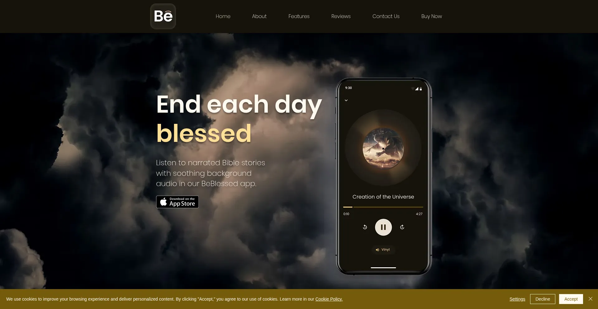Beblessed.me Screenshot