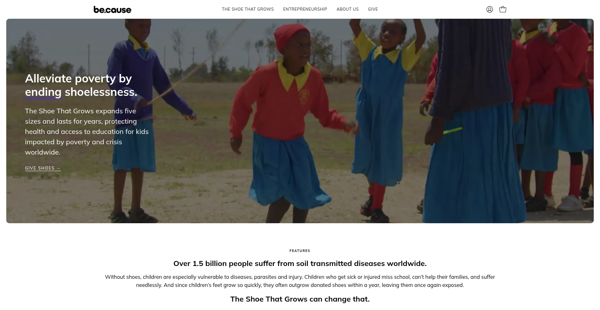 Becauseinternational.com Screenshot
