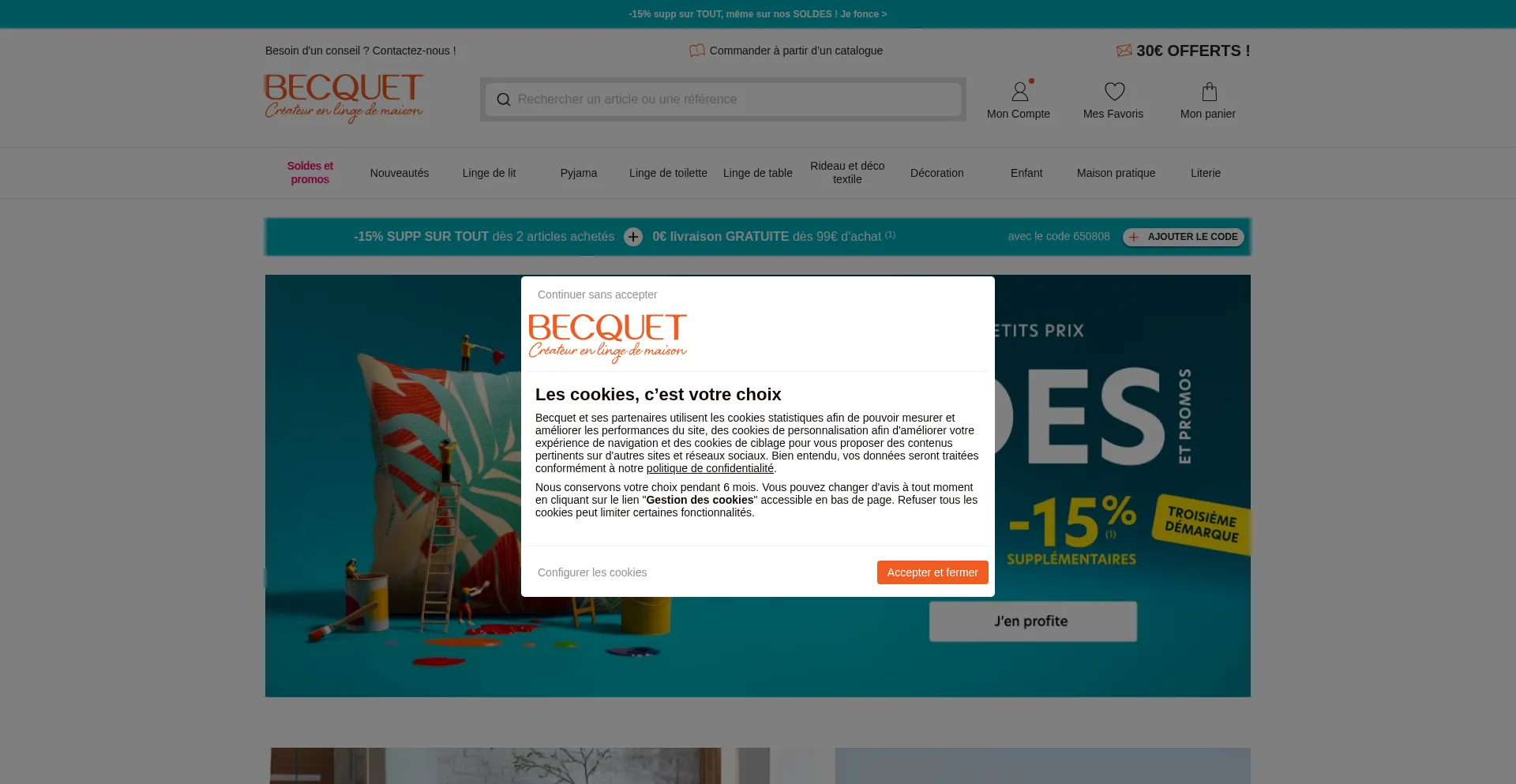 Becquet.fr Screenshot