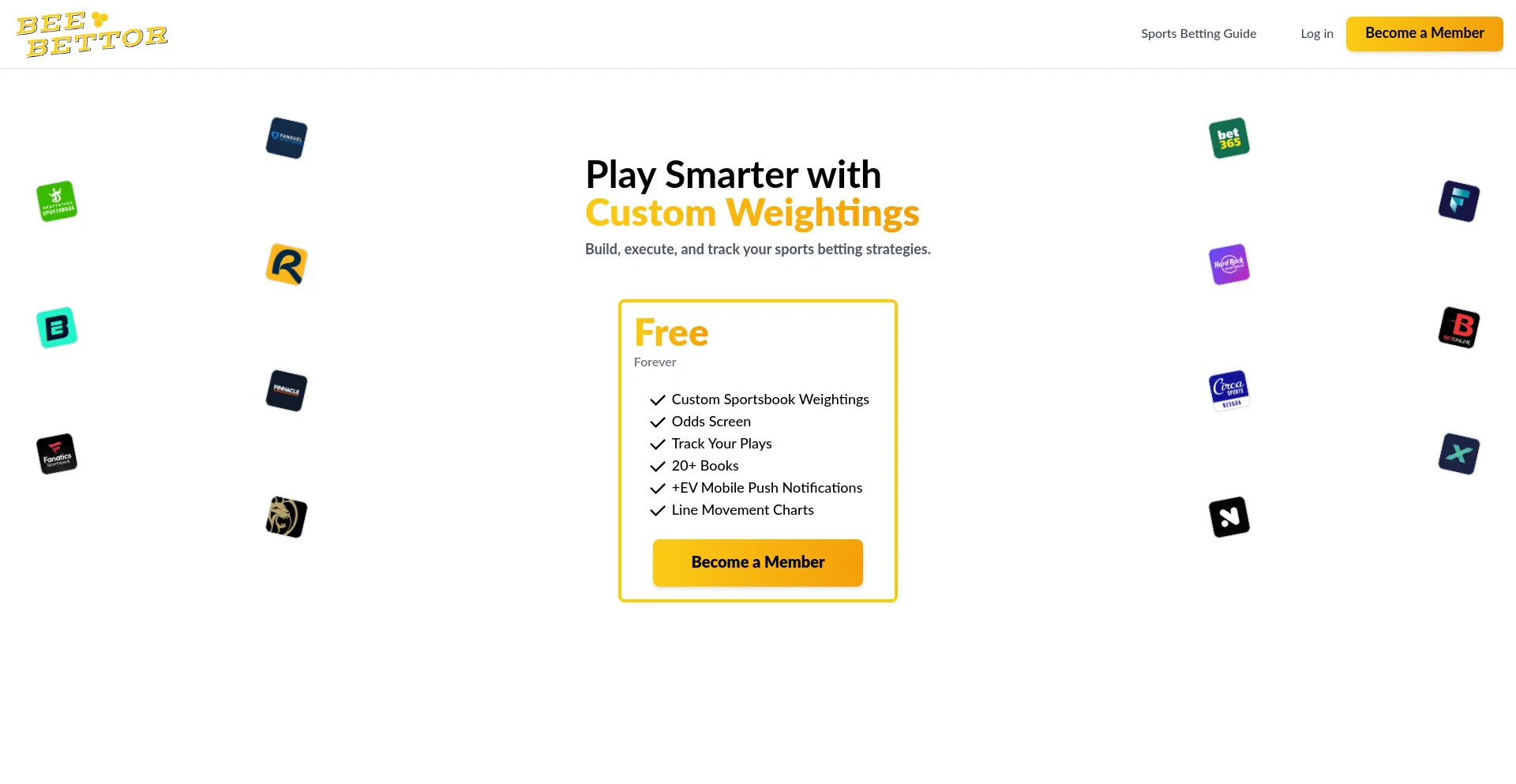 Website screenshot of Beebettor.com