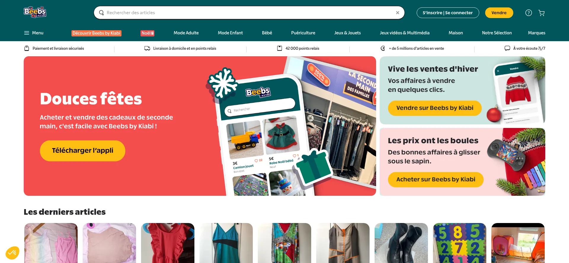 Website screenshot of Beebs.app