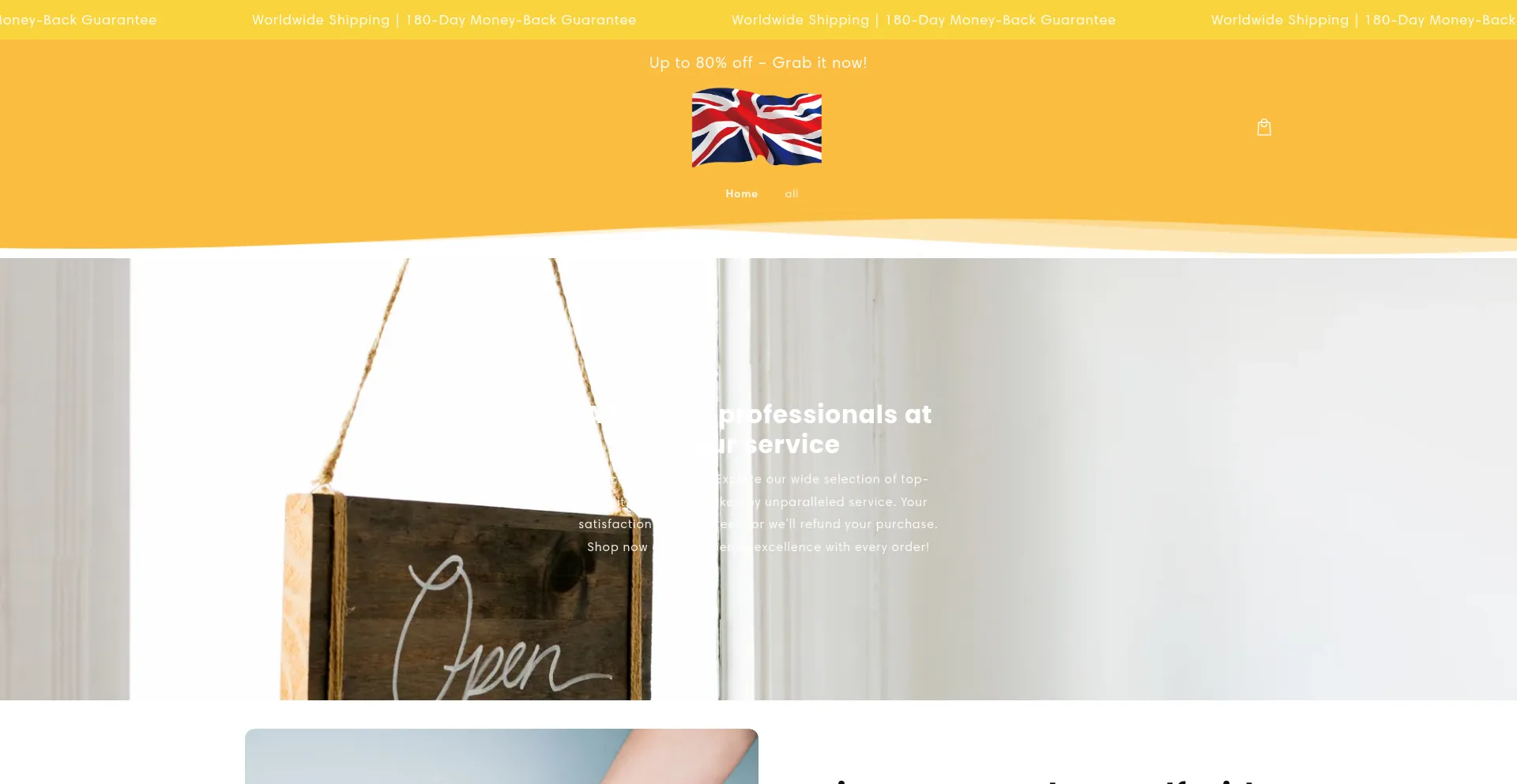 Website screenshot of Beehappygj.com