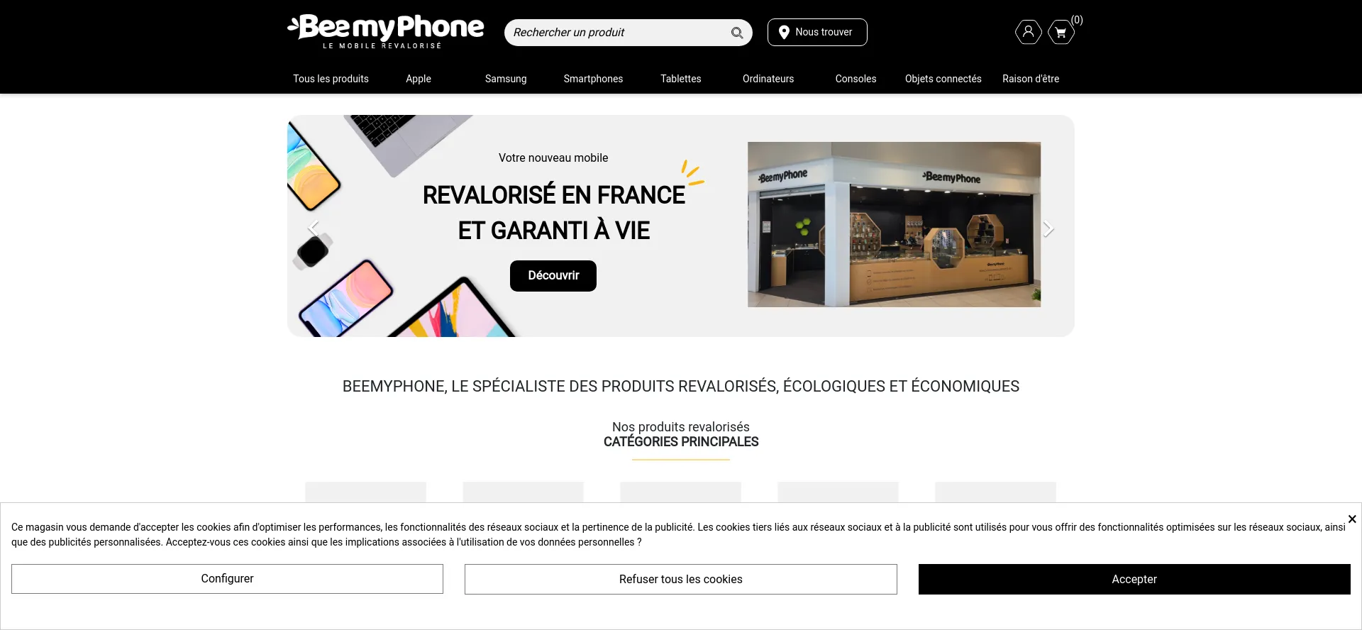 Beemyphone.fr Screenshot