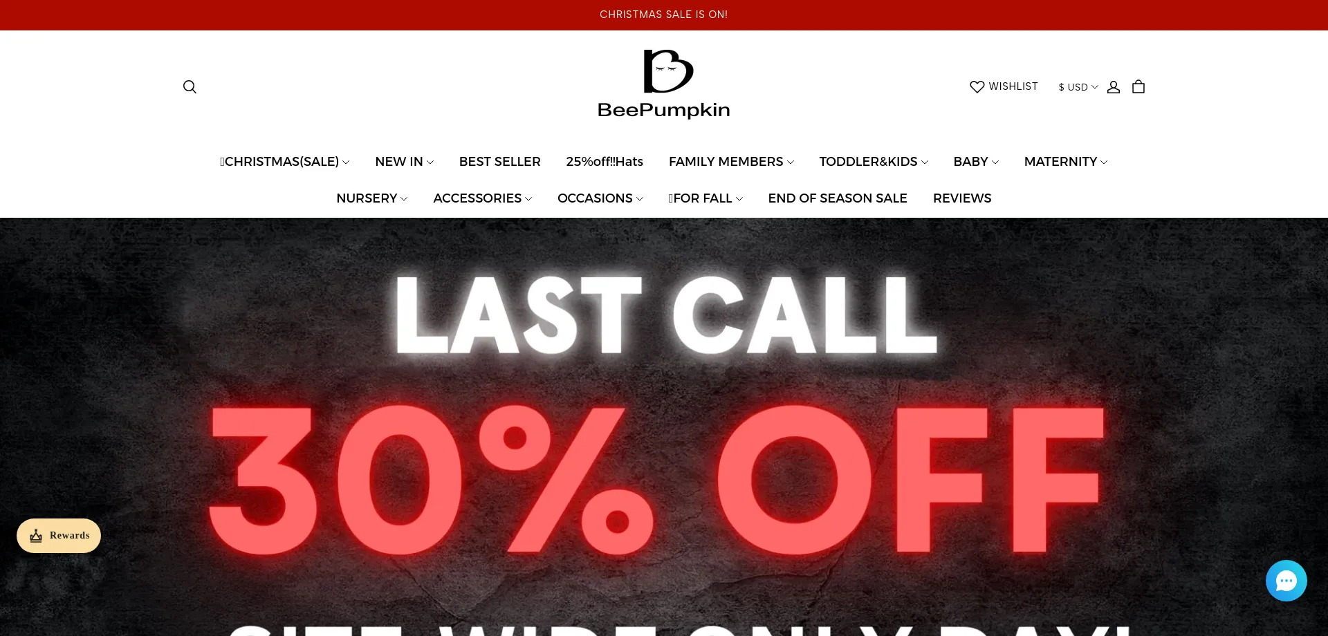 Website screenshot of Beepumpkin.com
