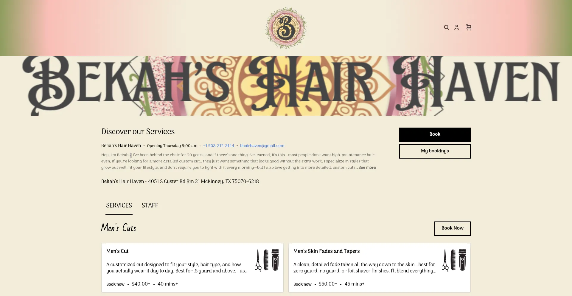 Bekahshairhaven.com