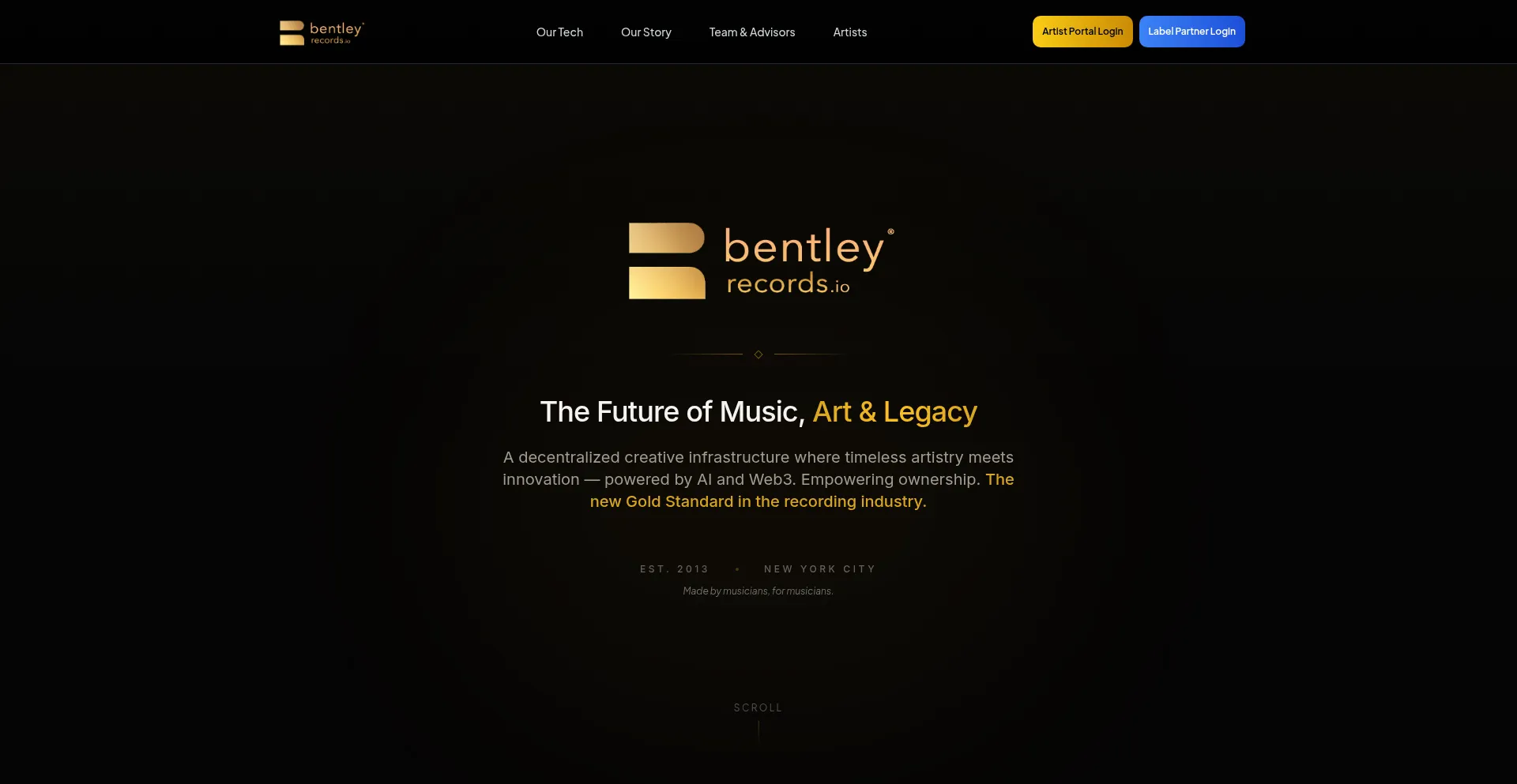 Bentleyrecords.io