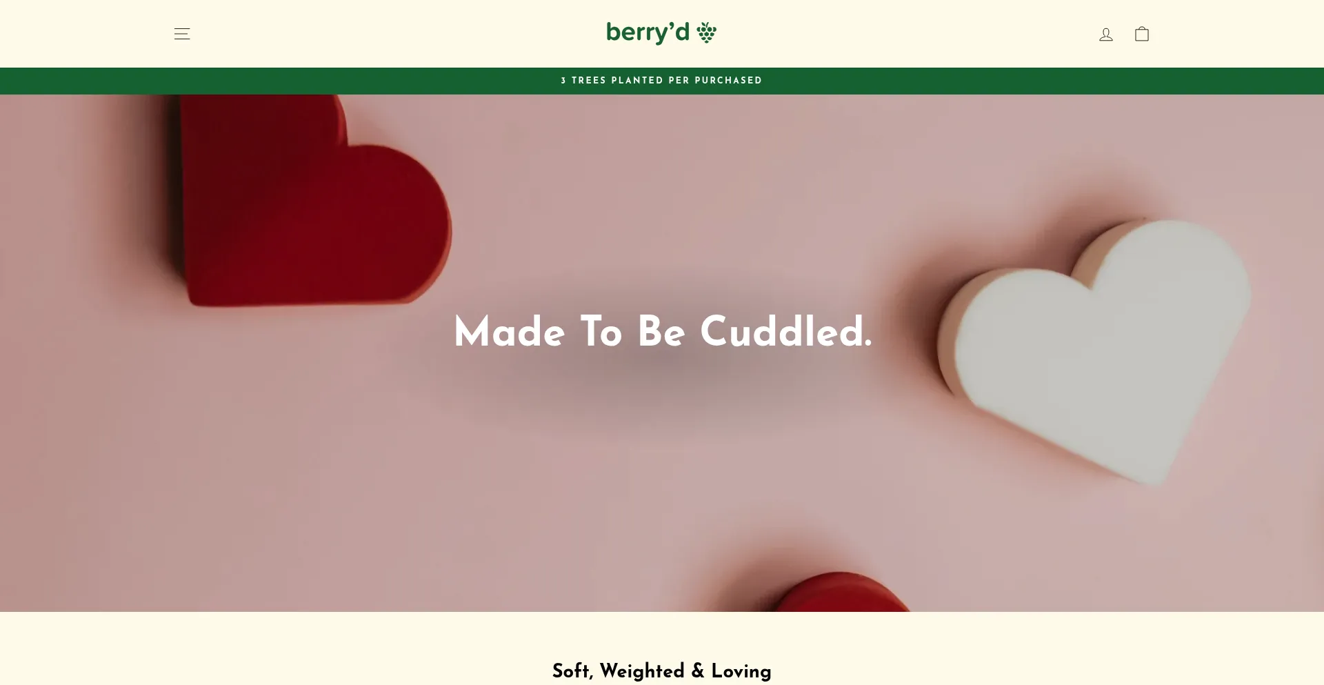 Website screenshot of Berryd.com