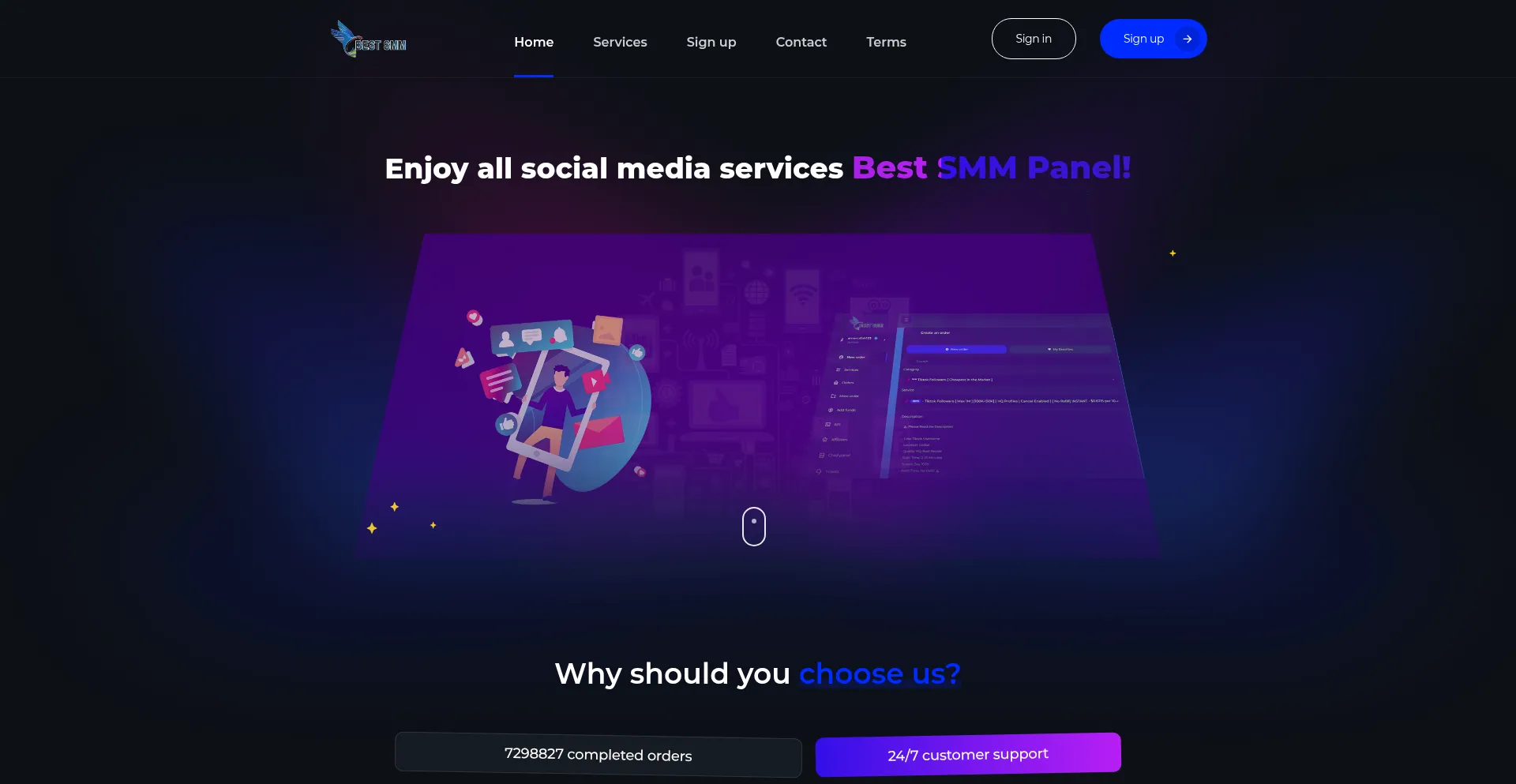 Best-smm.com Screenshot