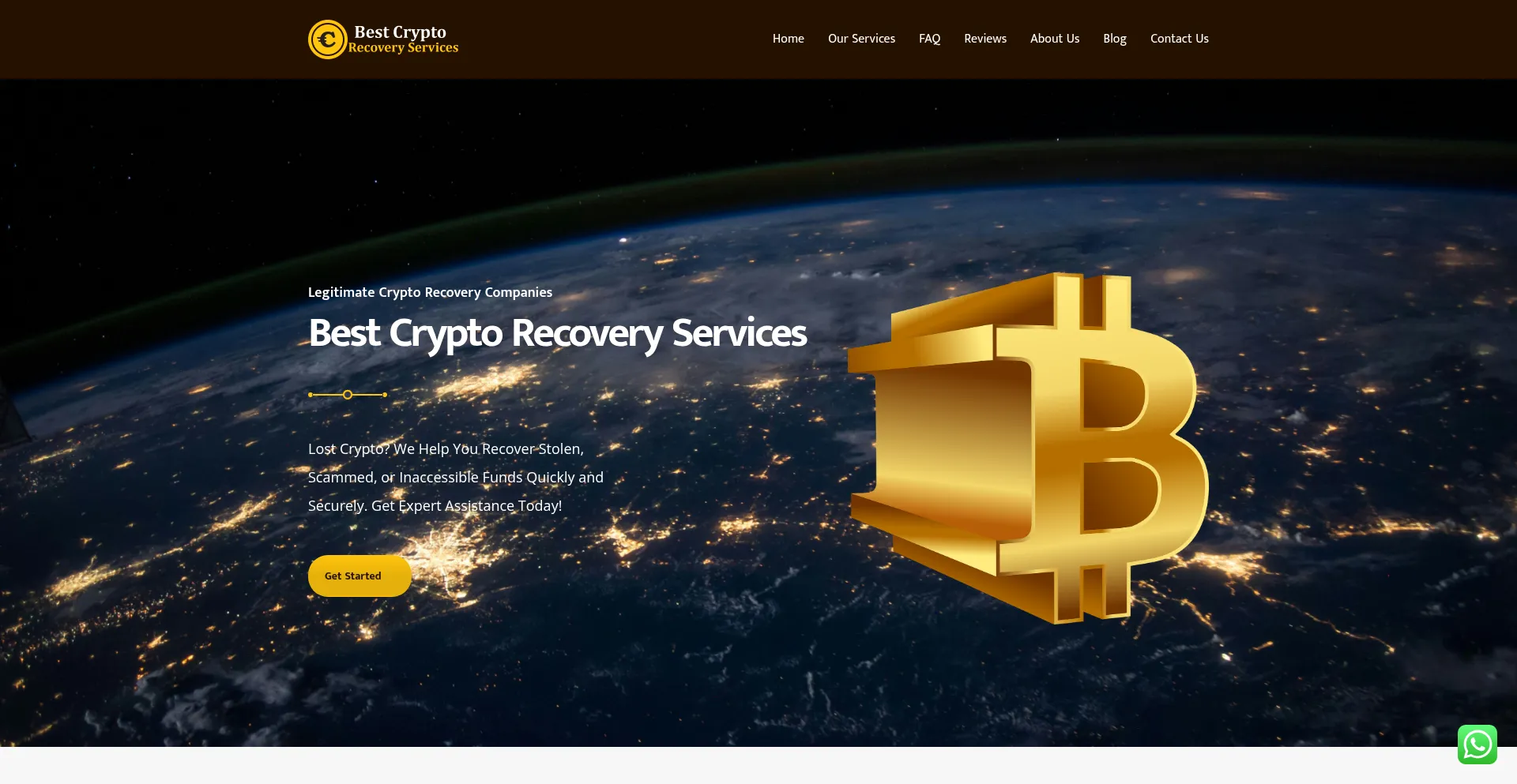 Bestcryptorecoveryservices.com Screenshot