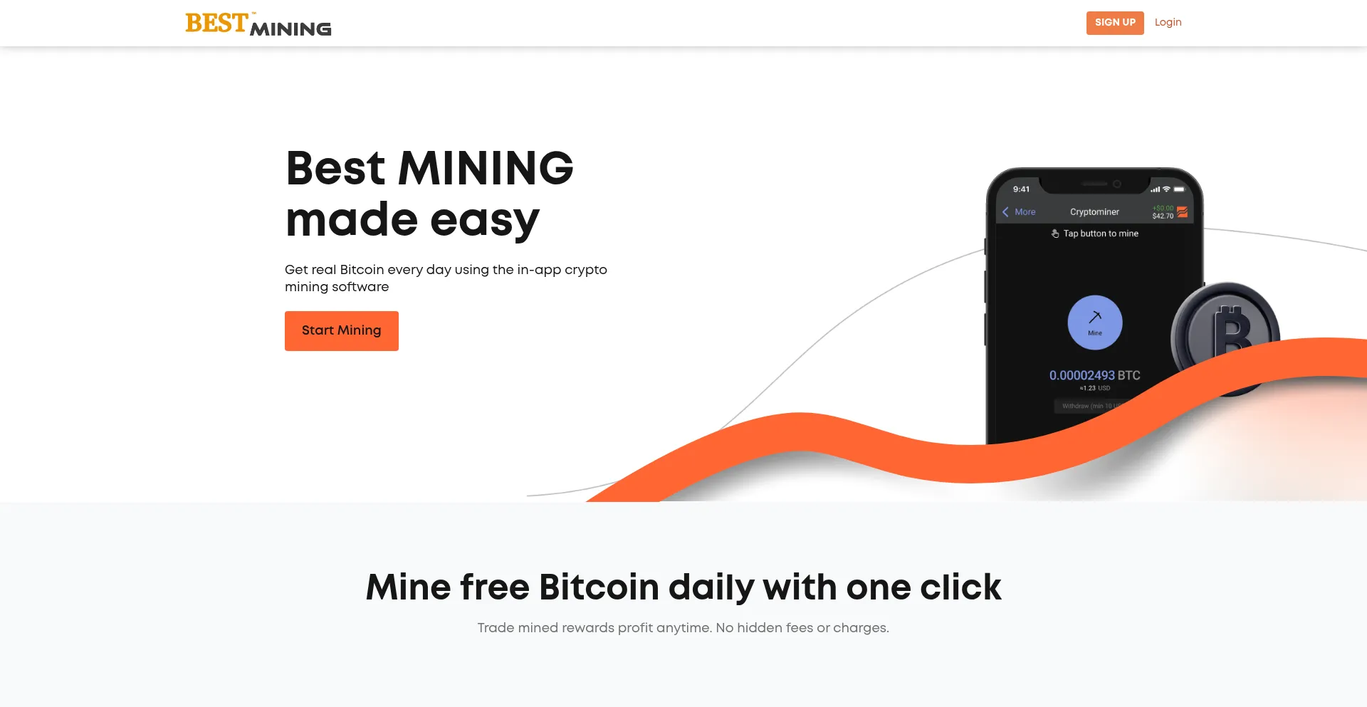 Bestmining.pro Screenshot