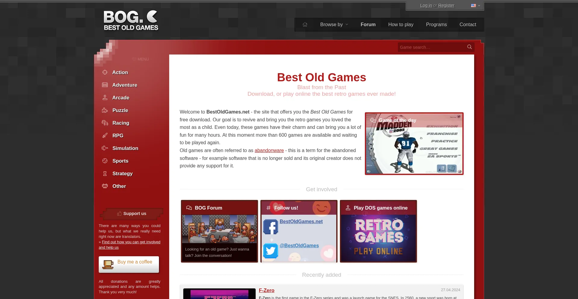 Bestoldgames.net Screenshot