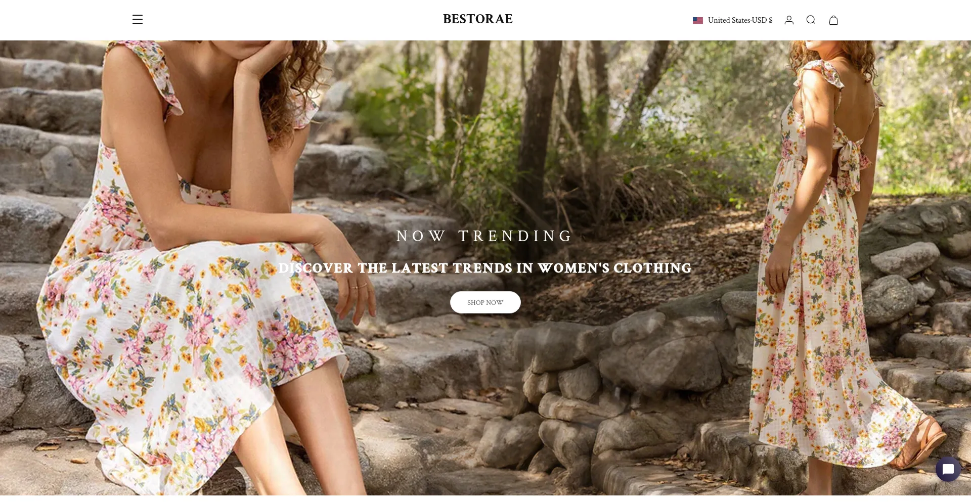 Website screenshot of Bestorae.com
