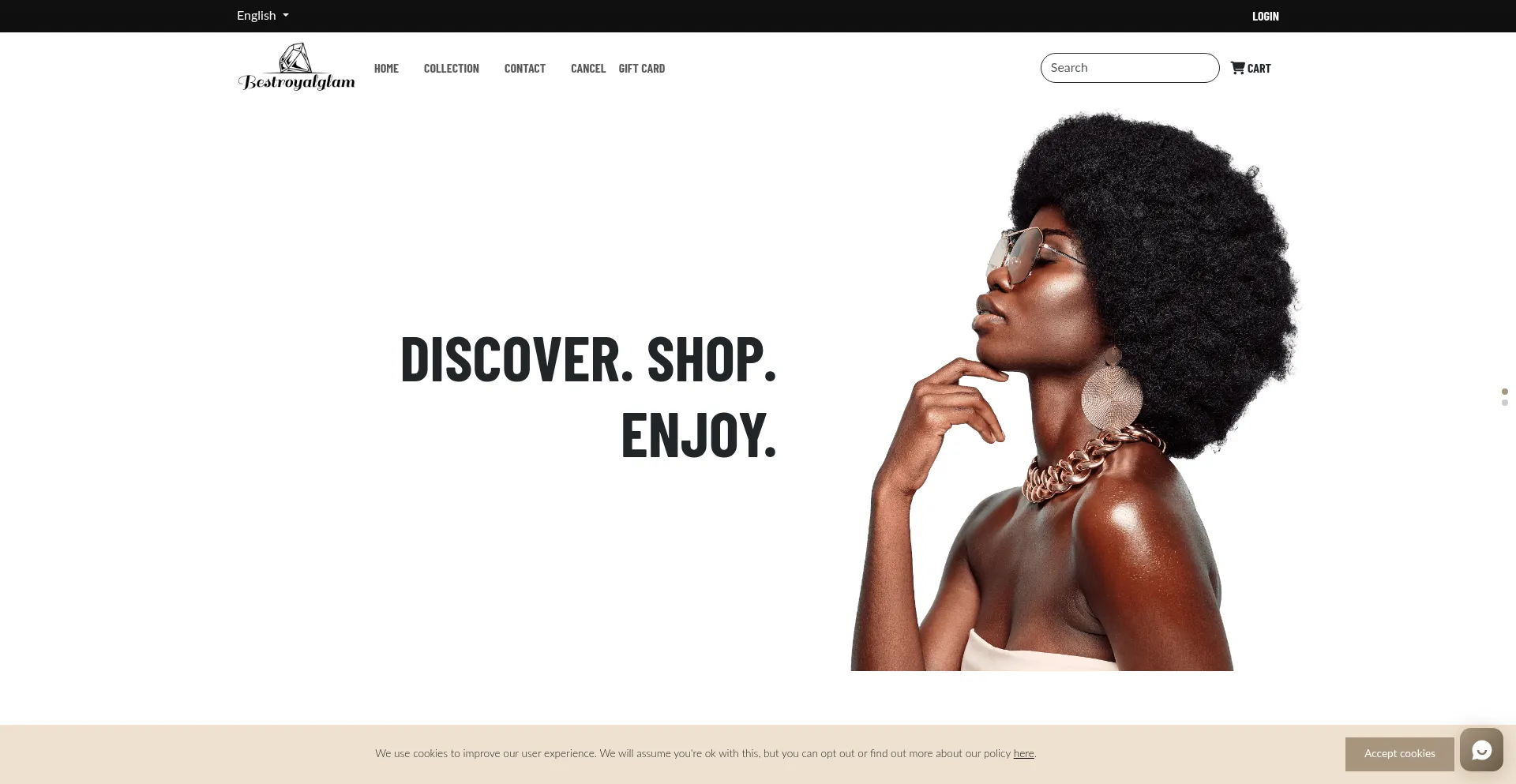 Bestroyalglam.com Screenshot