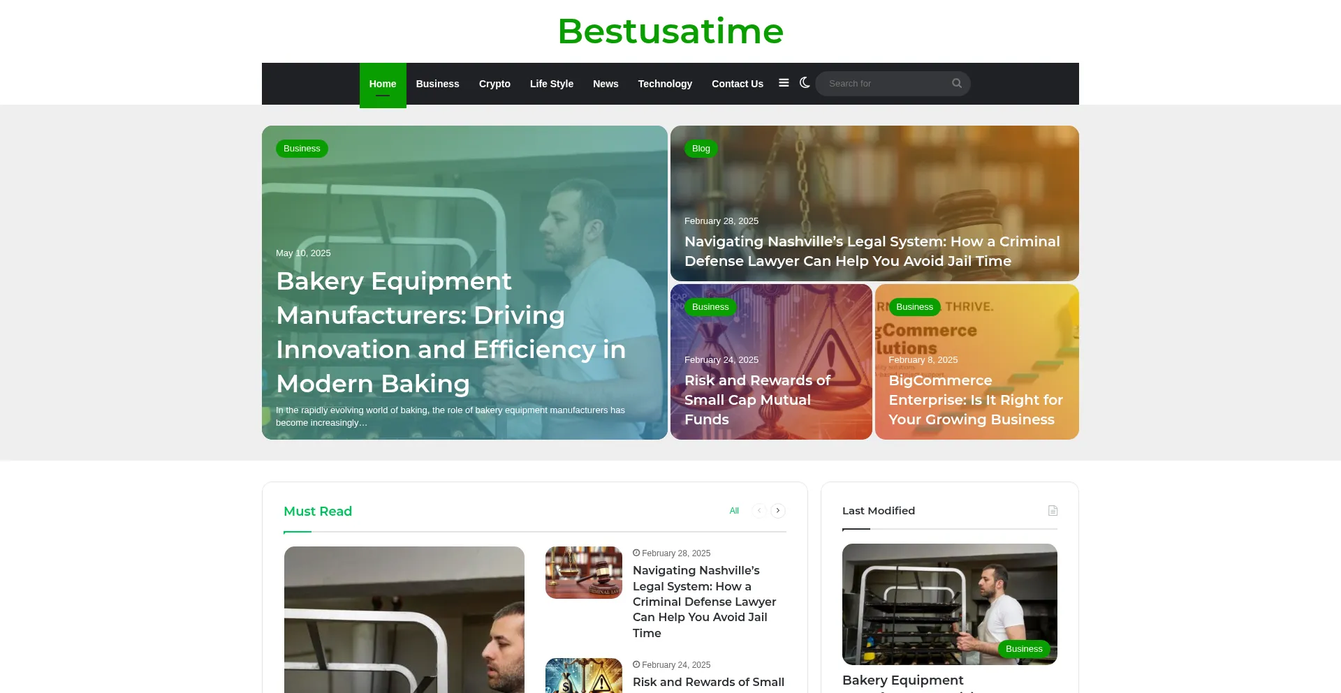 Bestusatime.com Screenshot