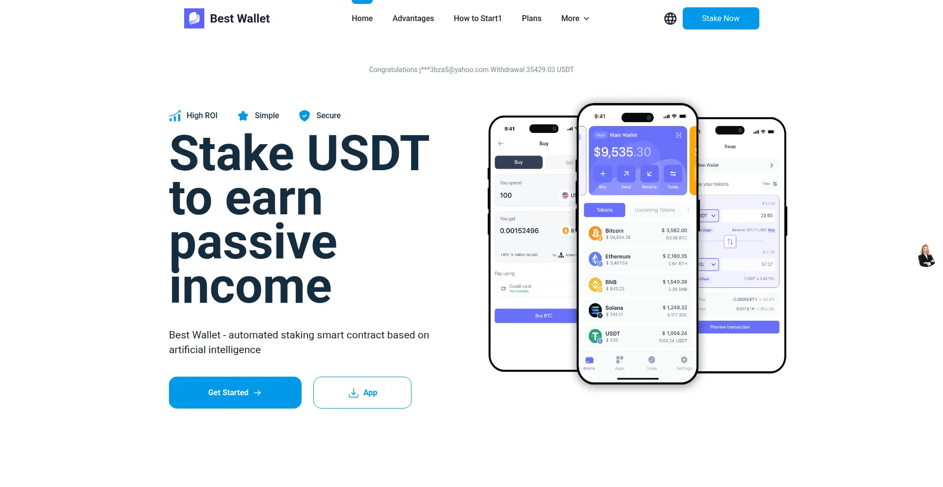 Bestwallet.vip Screenshot