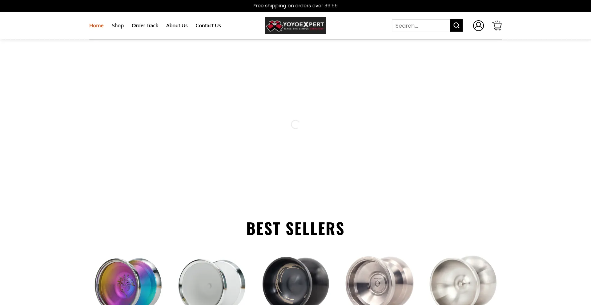 Website screenshot of Bestyoyoexpert.shop