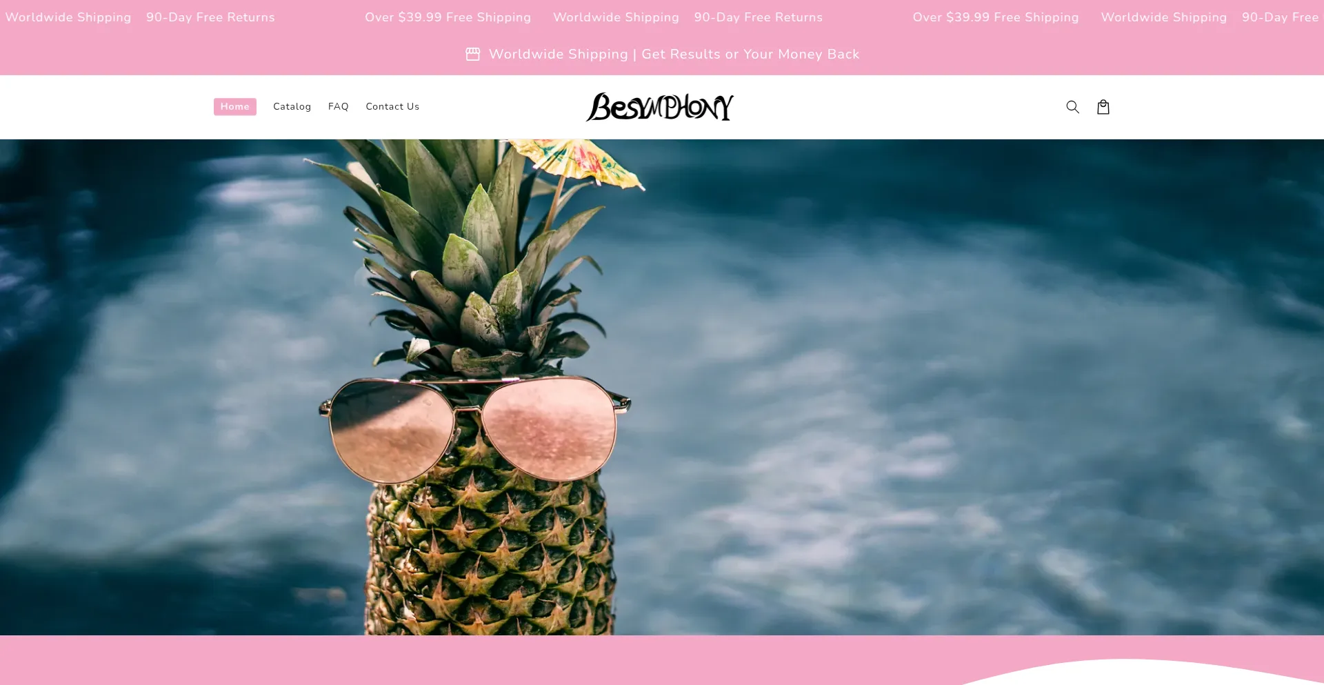 Besymphony.com Screenshot