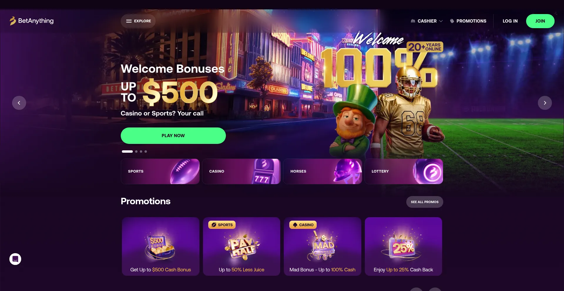Betanything.eu Screenshot