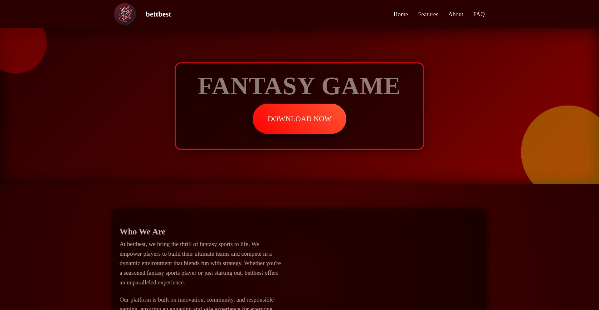 Website screenshot of Bettbest.com