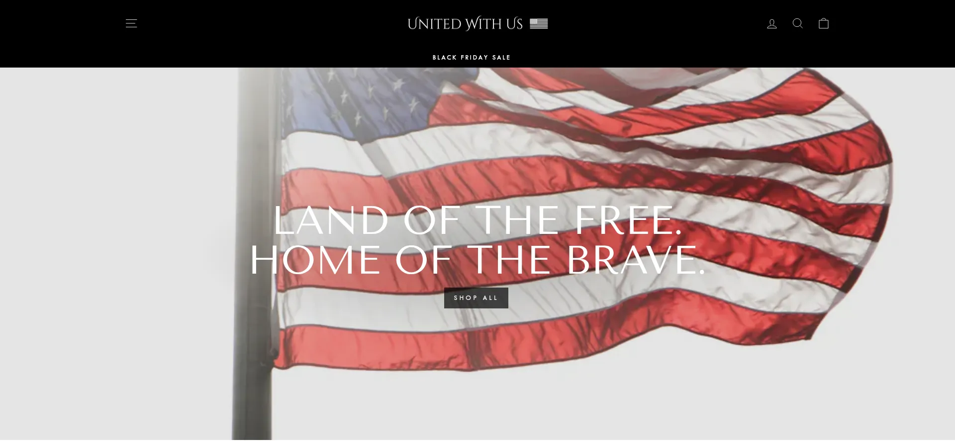 Website screenshot of Beunitedwithus.com