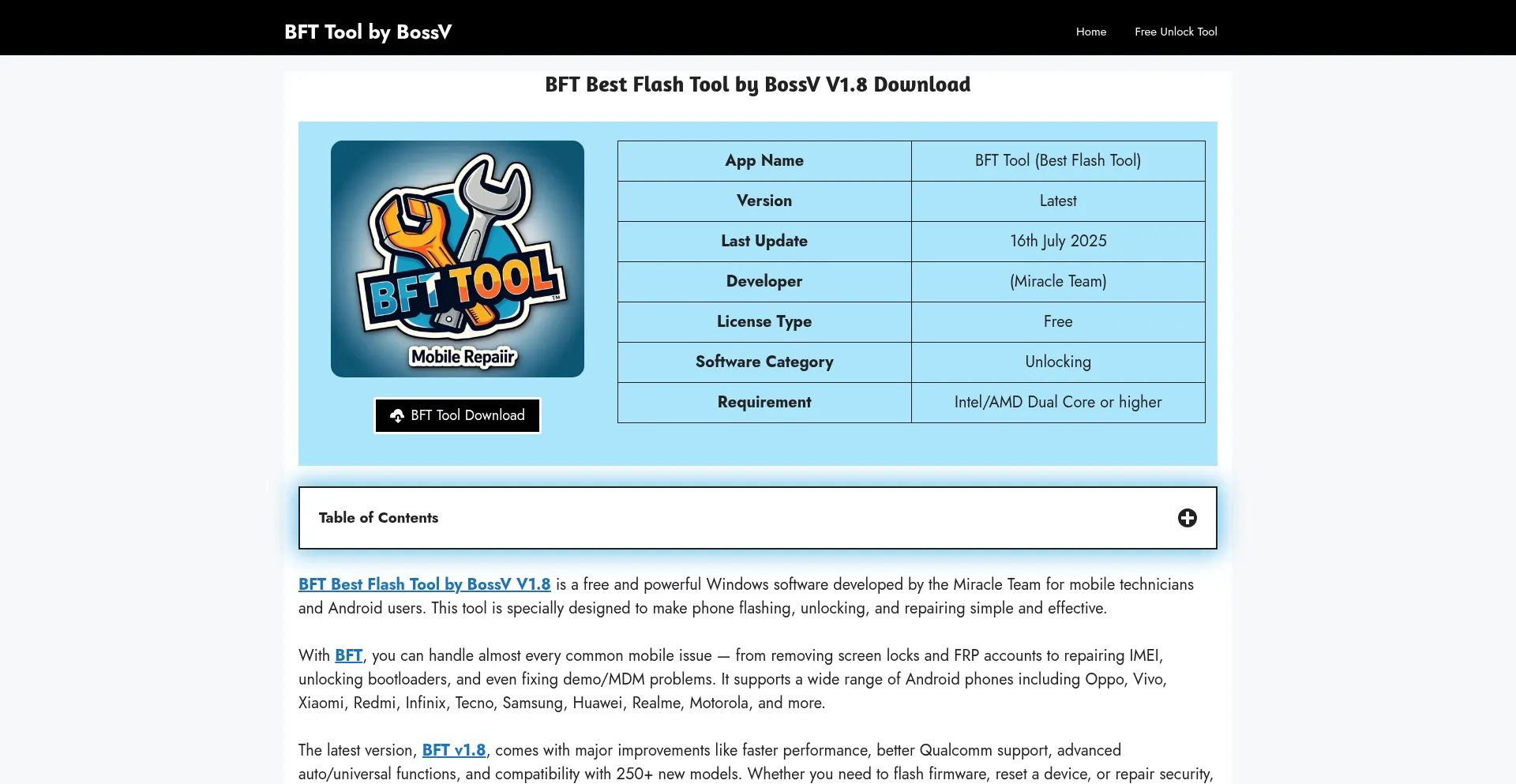 Bfttools.com