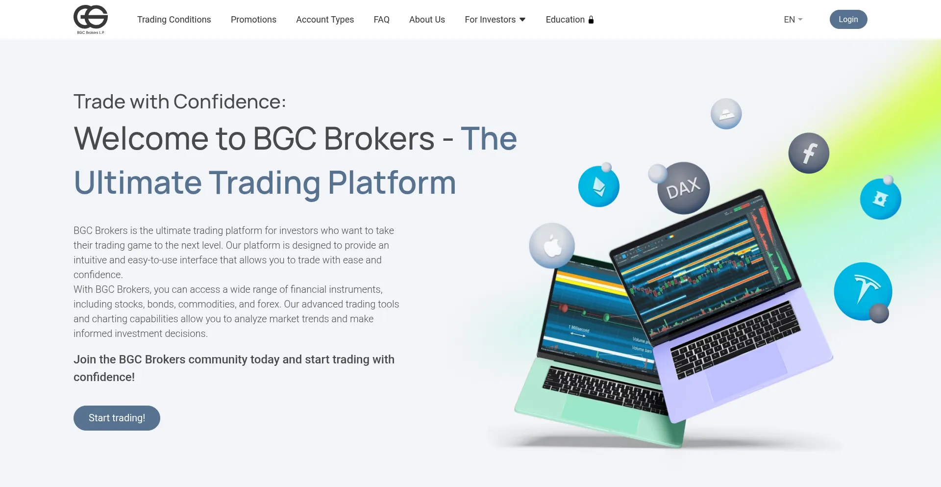Bgc-brokers-lp.org Screenshot