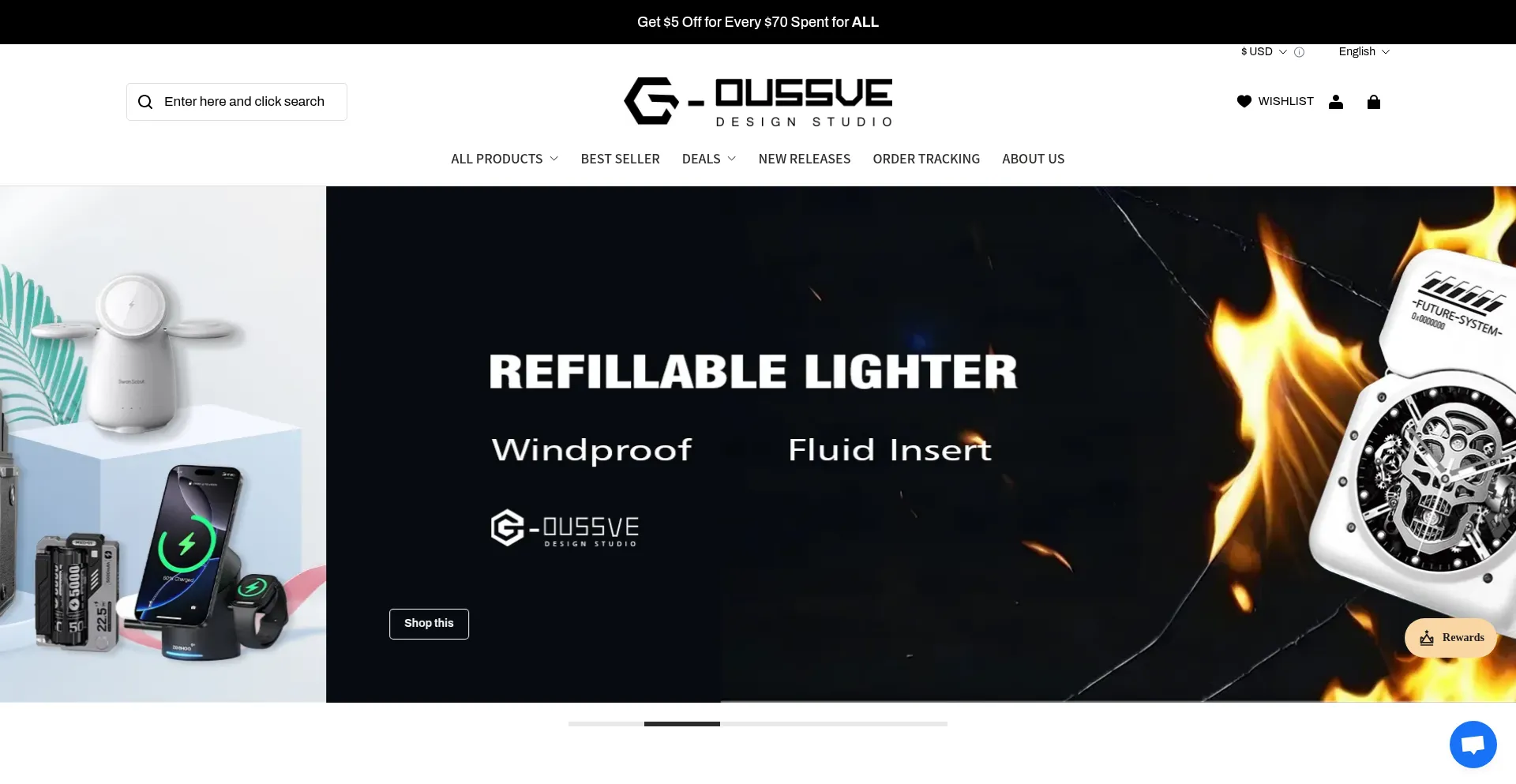 Website screenshot of Bgoodshops.com
