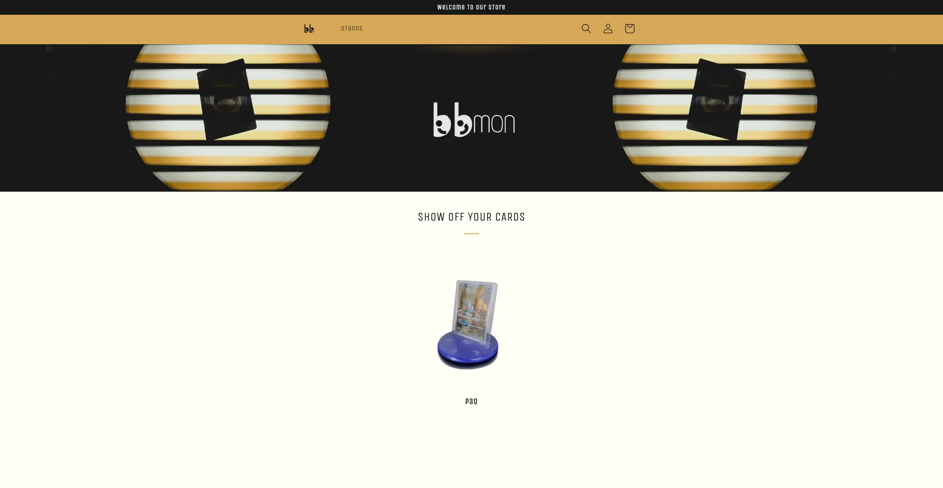 Website screenshot of Bibimon.com