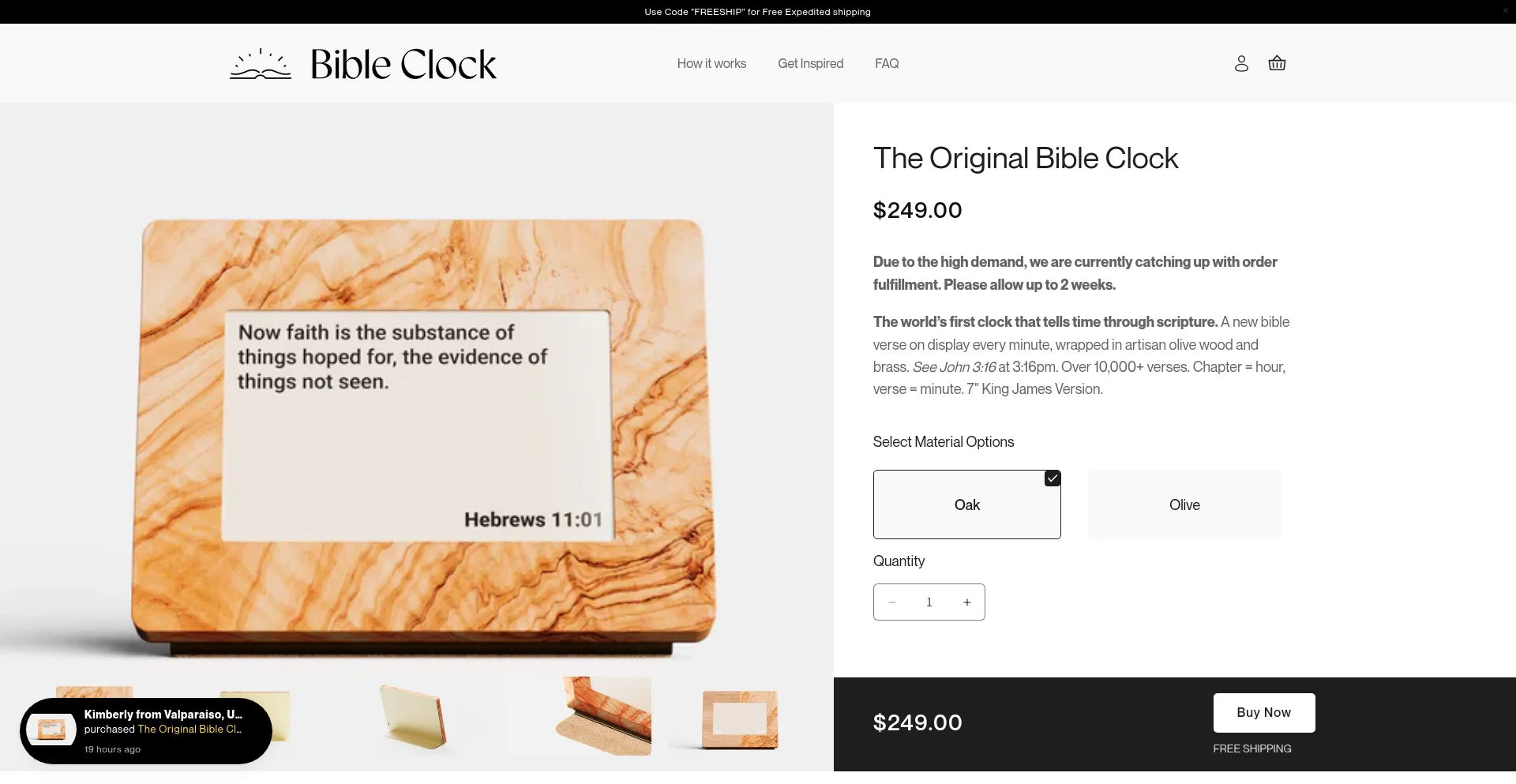 Bibleclock.com