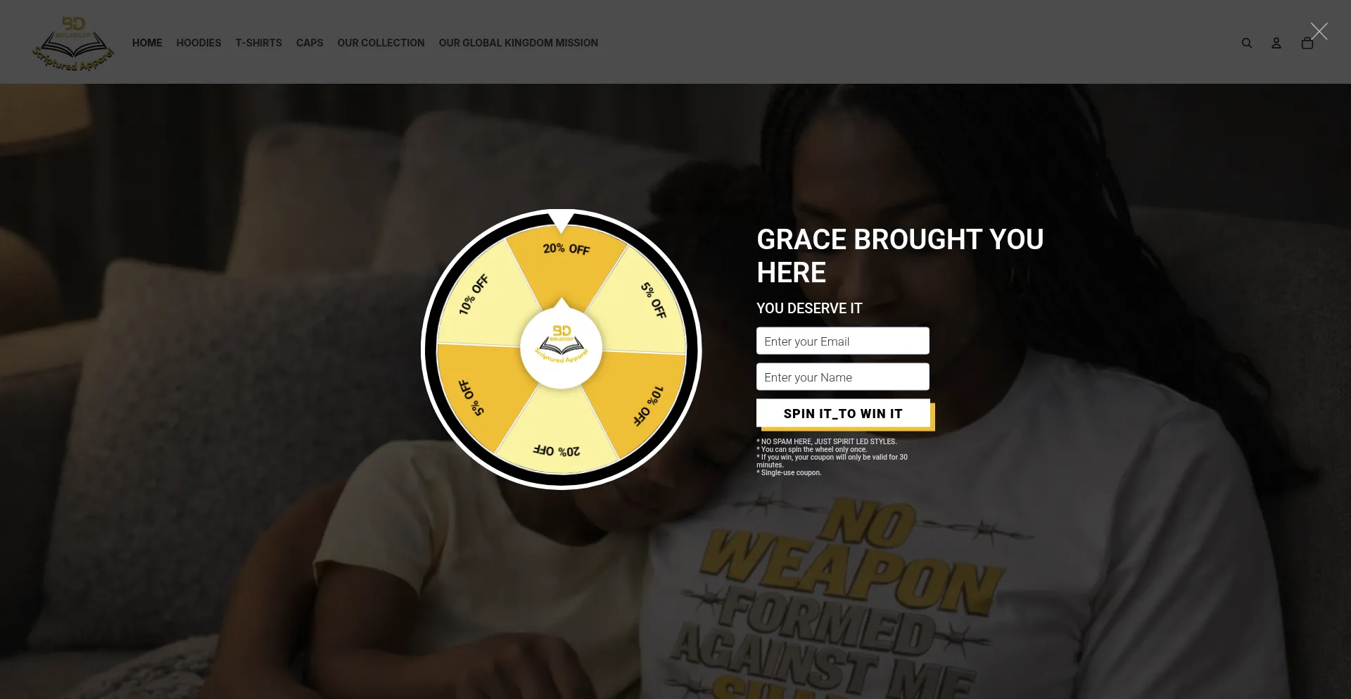Bibledeepapparel.com
