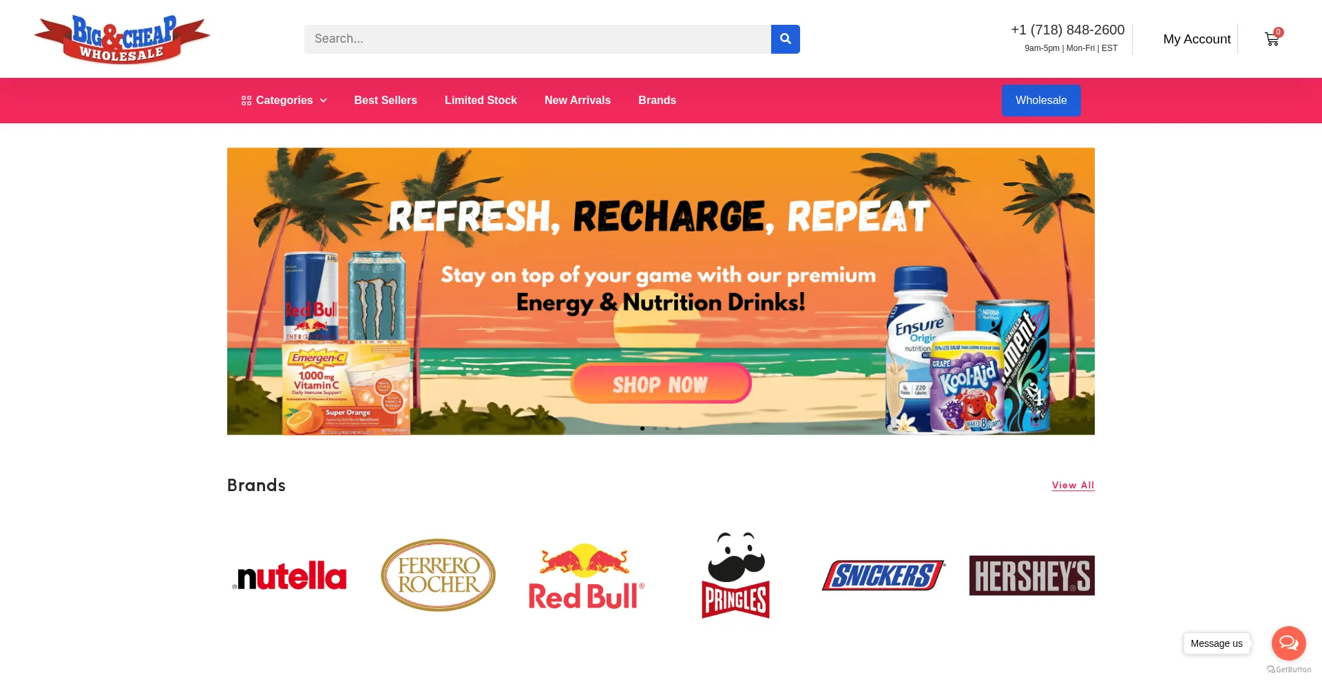 Bigandcheapwholesale.com Screenshot
