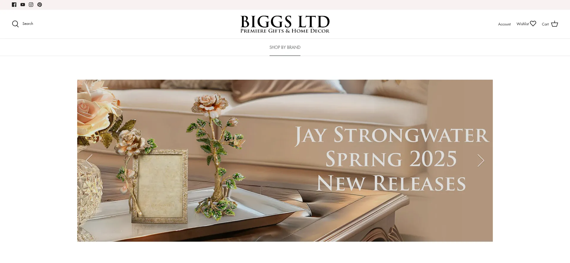 Website screenshot of Biggsltd.com