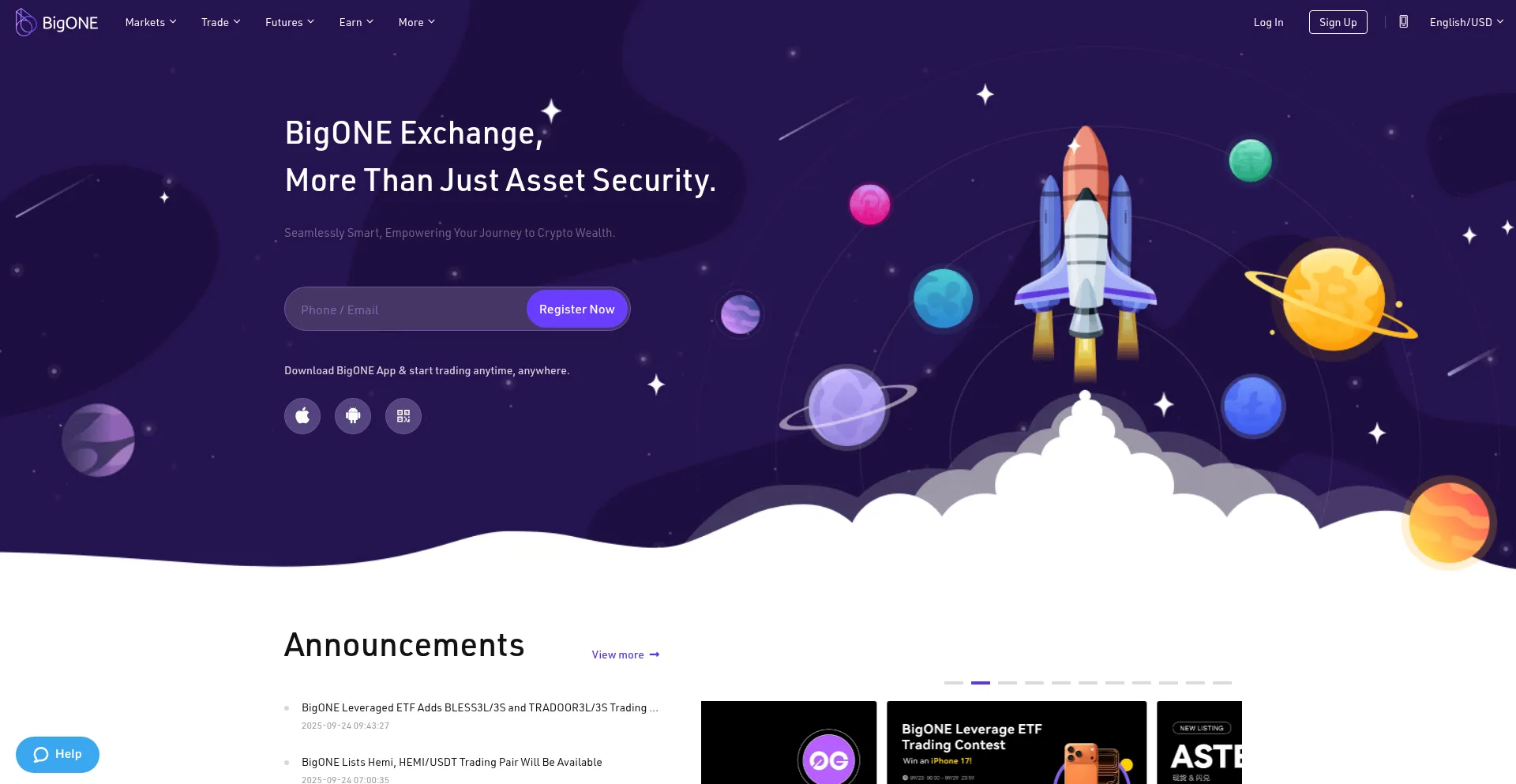 Bigone.com Screenshot