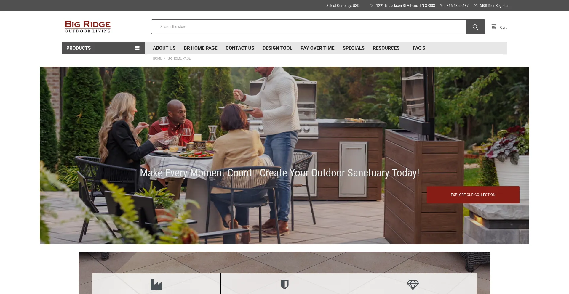 Is Bigridgeoutdoorkitchens.com Safe?