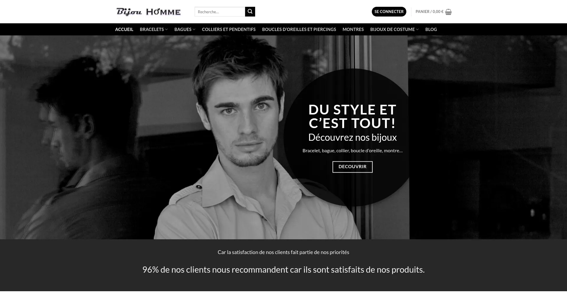 Bijou-homme.com Screenshot
