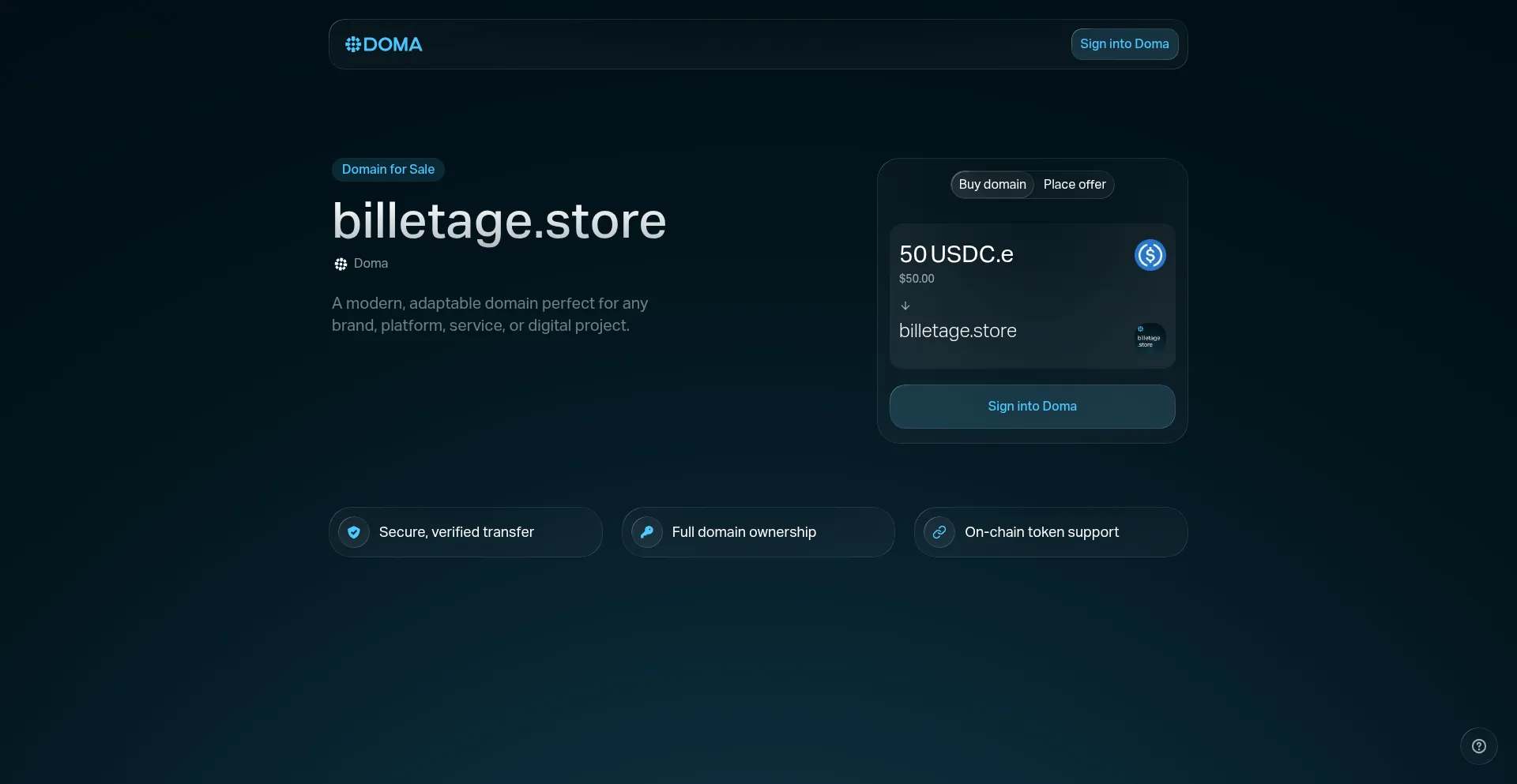 Billetage.store