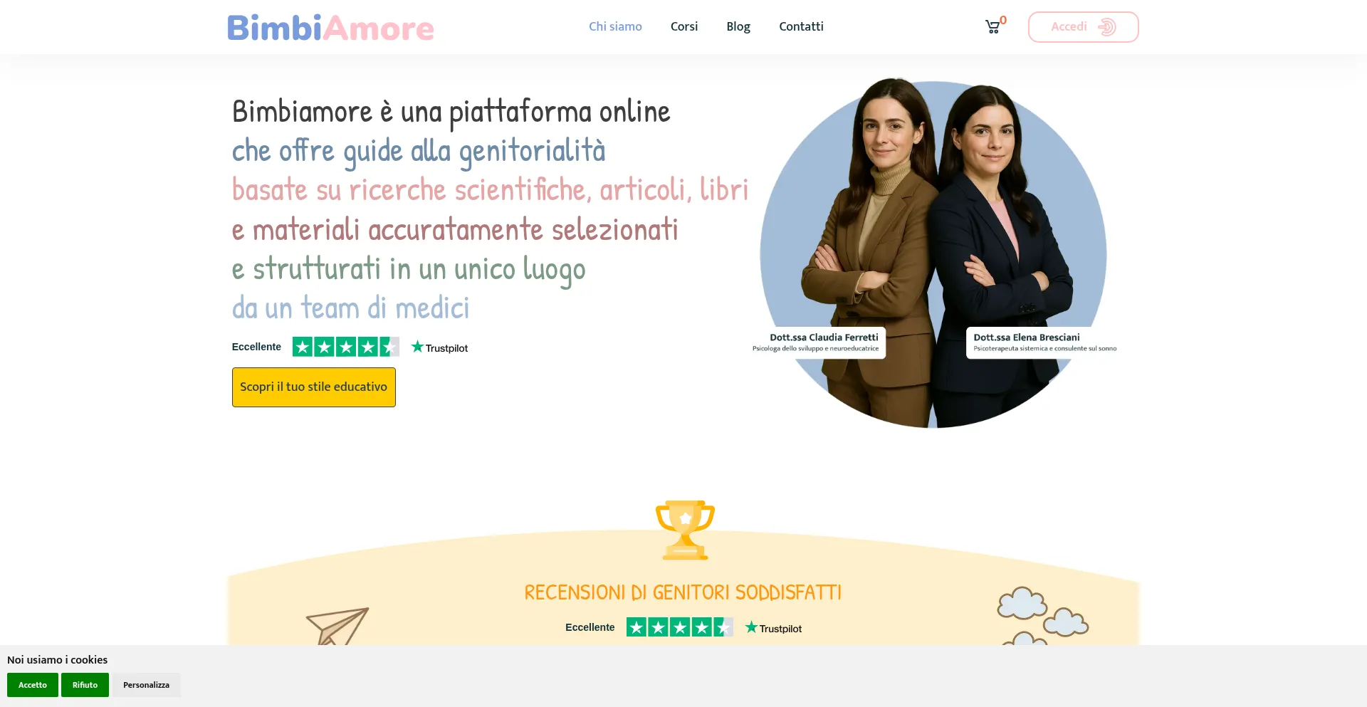 Bimbiamore.it Screenshot