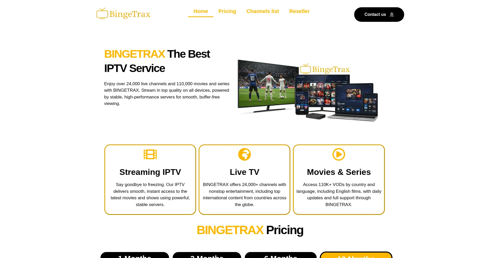 Bingetraxofficial.com