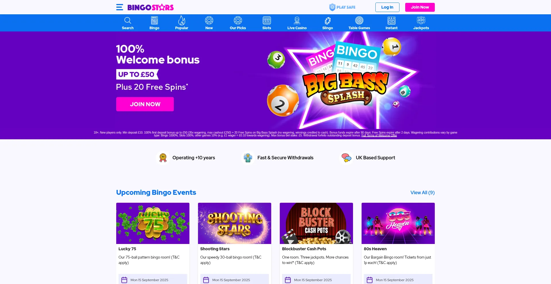 Is Bingostars.com Safe?