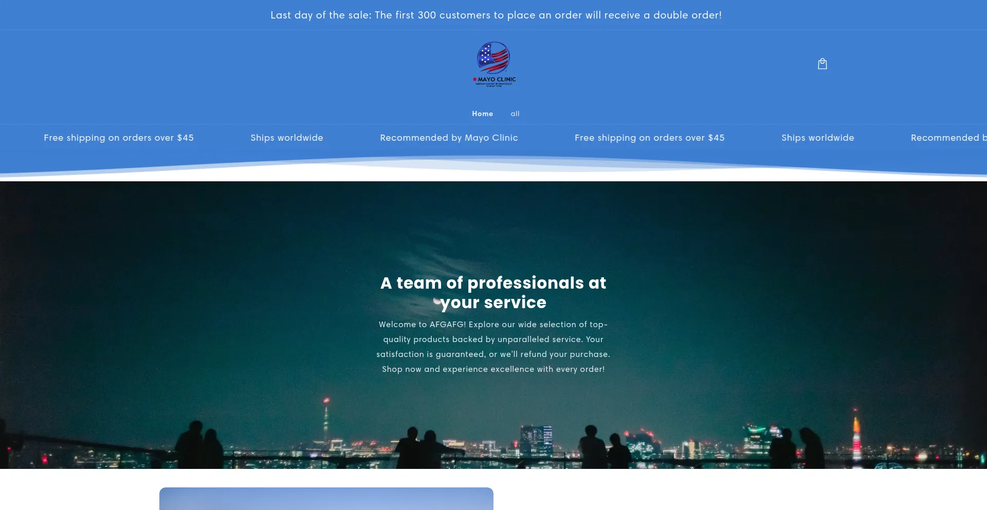 Website screenshot of Binmert.com