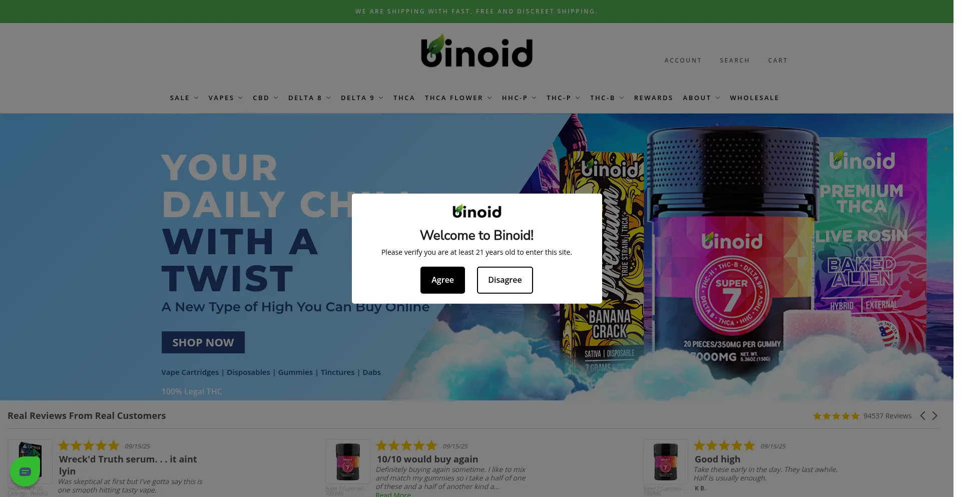 Is Binoidcbd.com Safe?