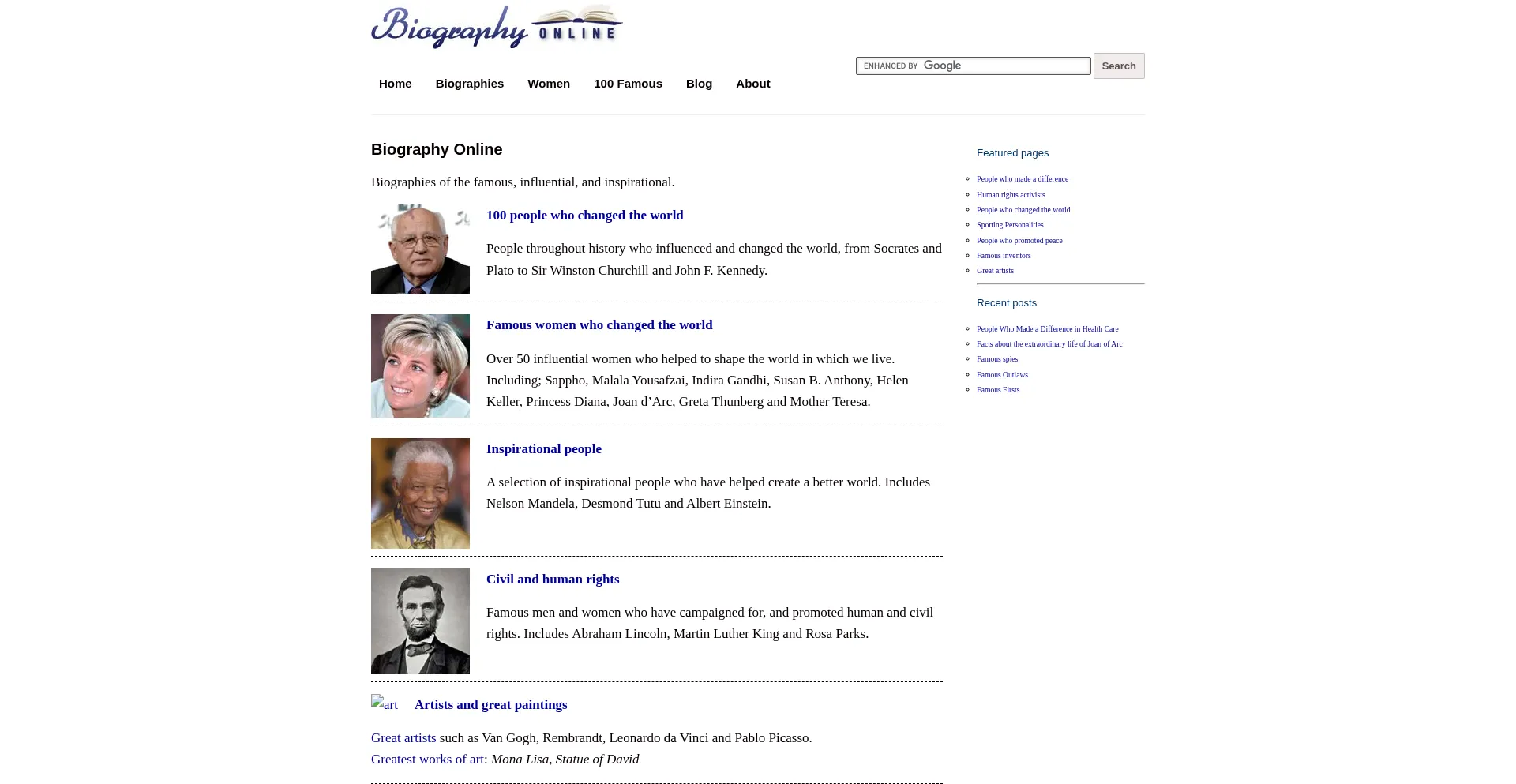 Biographyonline.net