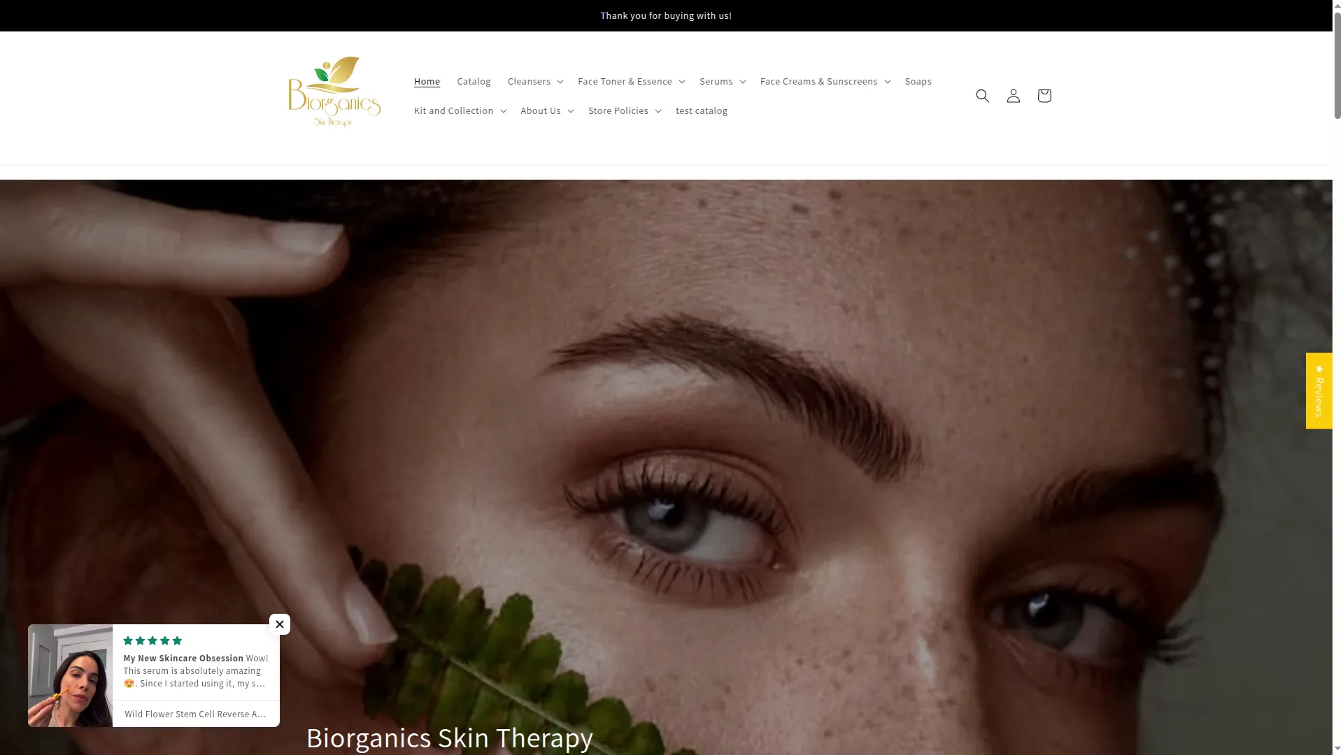 Biorganicsskintherapy.com