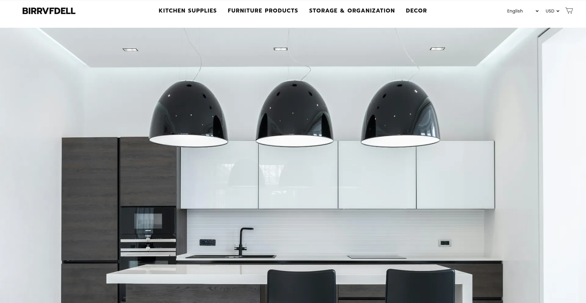 Website screenshot of Birrvfdell.com